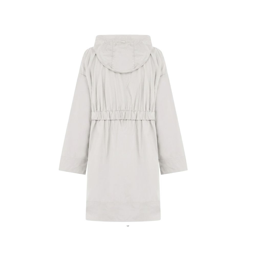 Herno Gray Elastane Women's Coat - Herno - Modalova