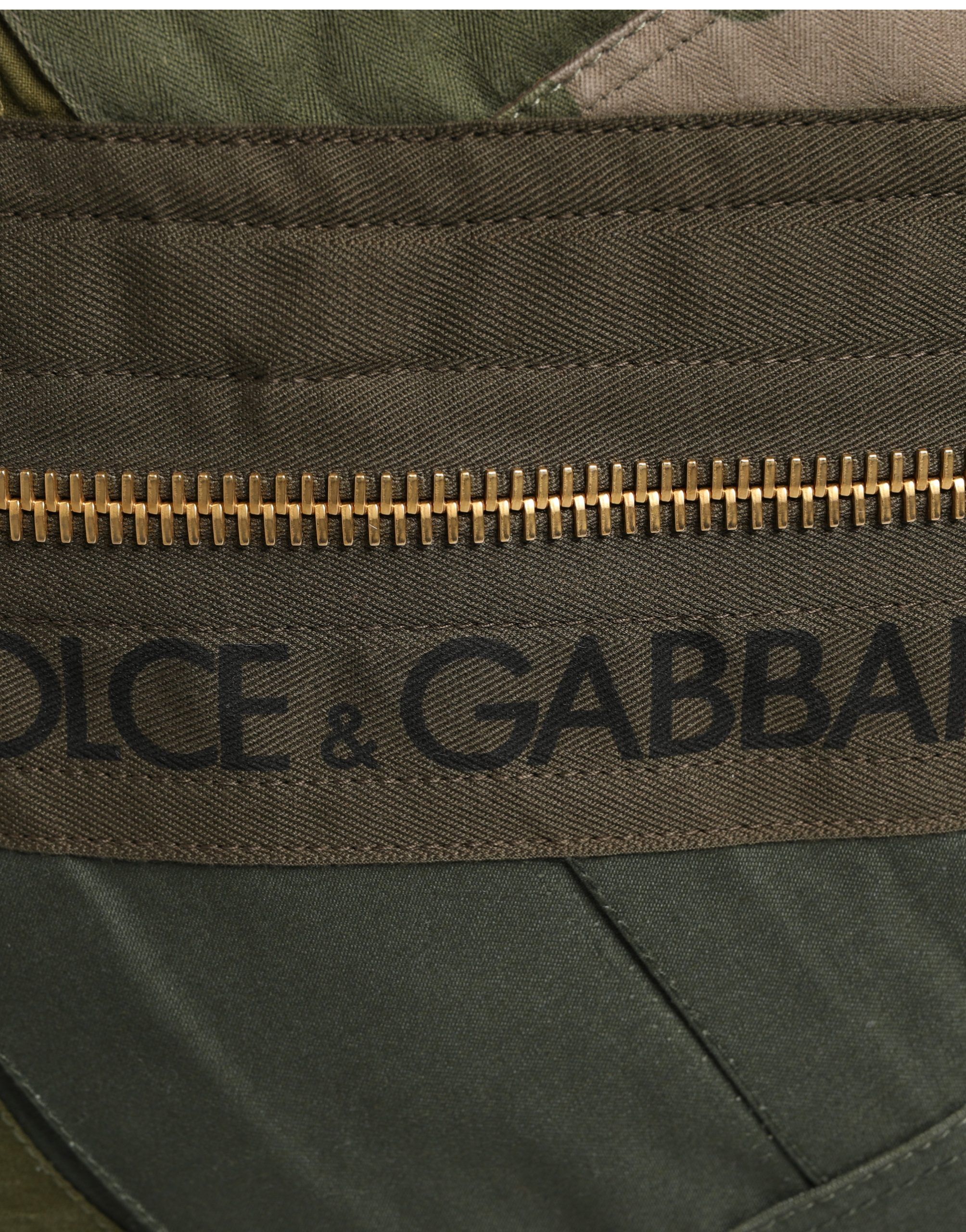 Military Patchwork Rucksack Backpack Borse Men Men's Bag - Dolce & Gabbana - Modalova