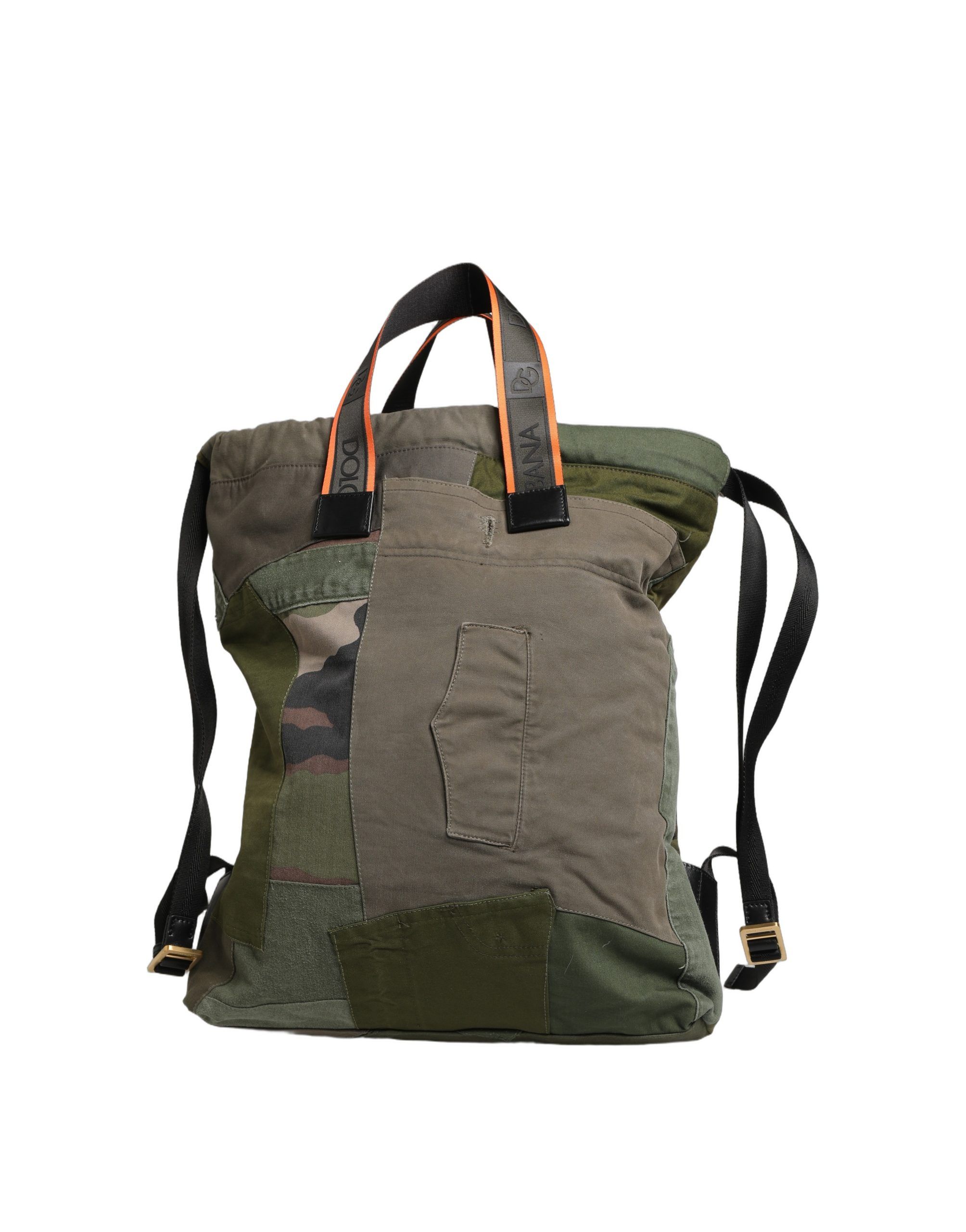 Military Patchwork Rucksack Backpack Borse Men Men's Bag - Dolce & Gabbana - Modalova