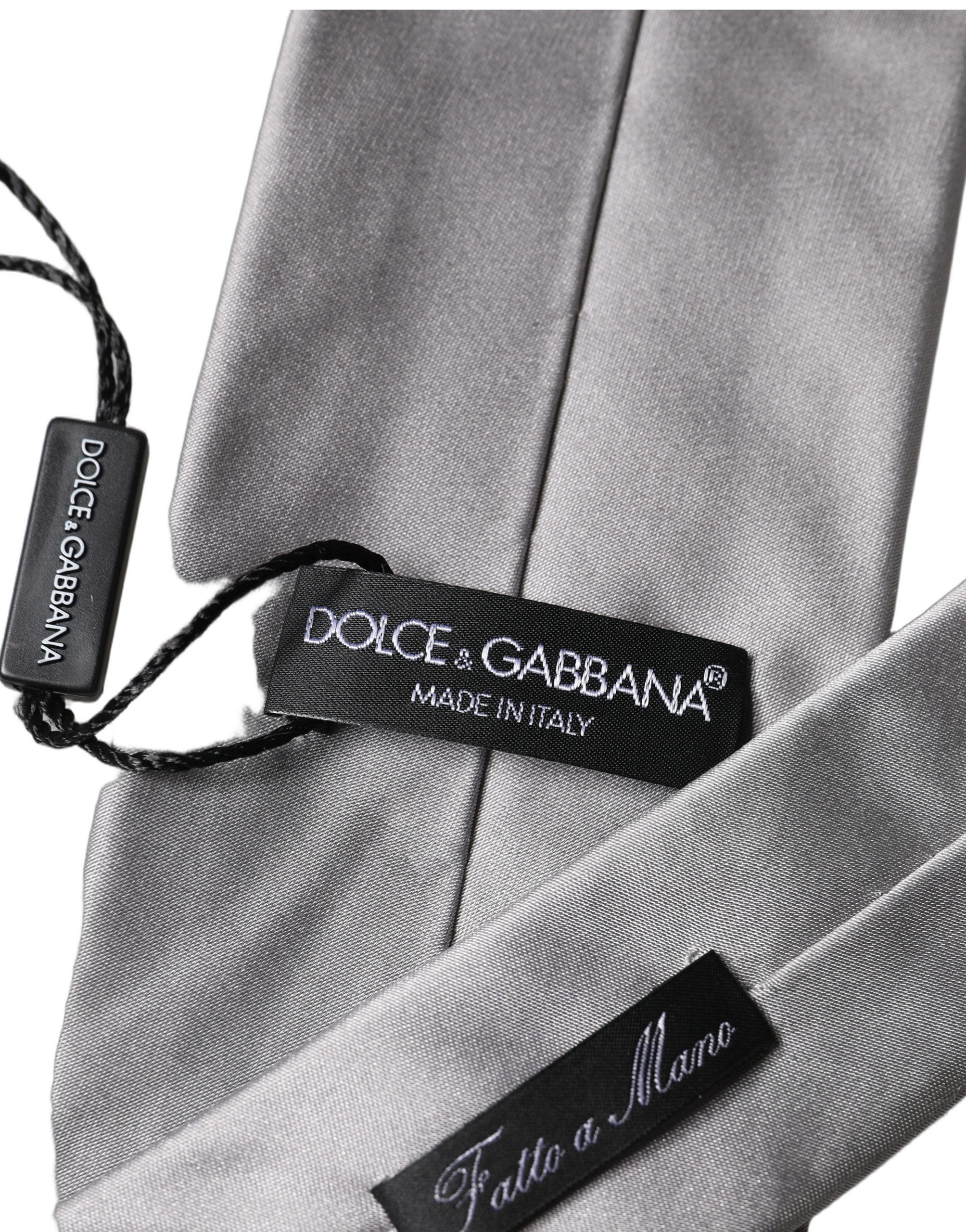 Satin 100% Silk Adjustable Men Men'sd NeckMen's Men's Tie - Dolce & Gabbana - Modalova