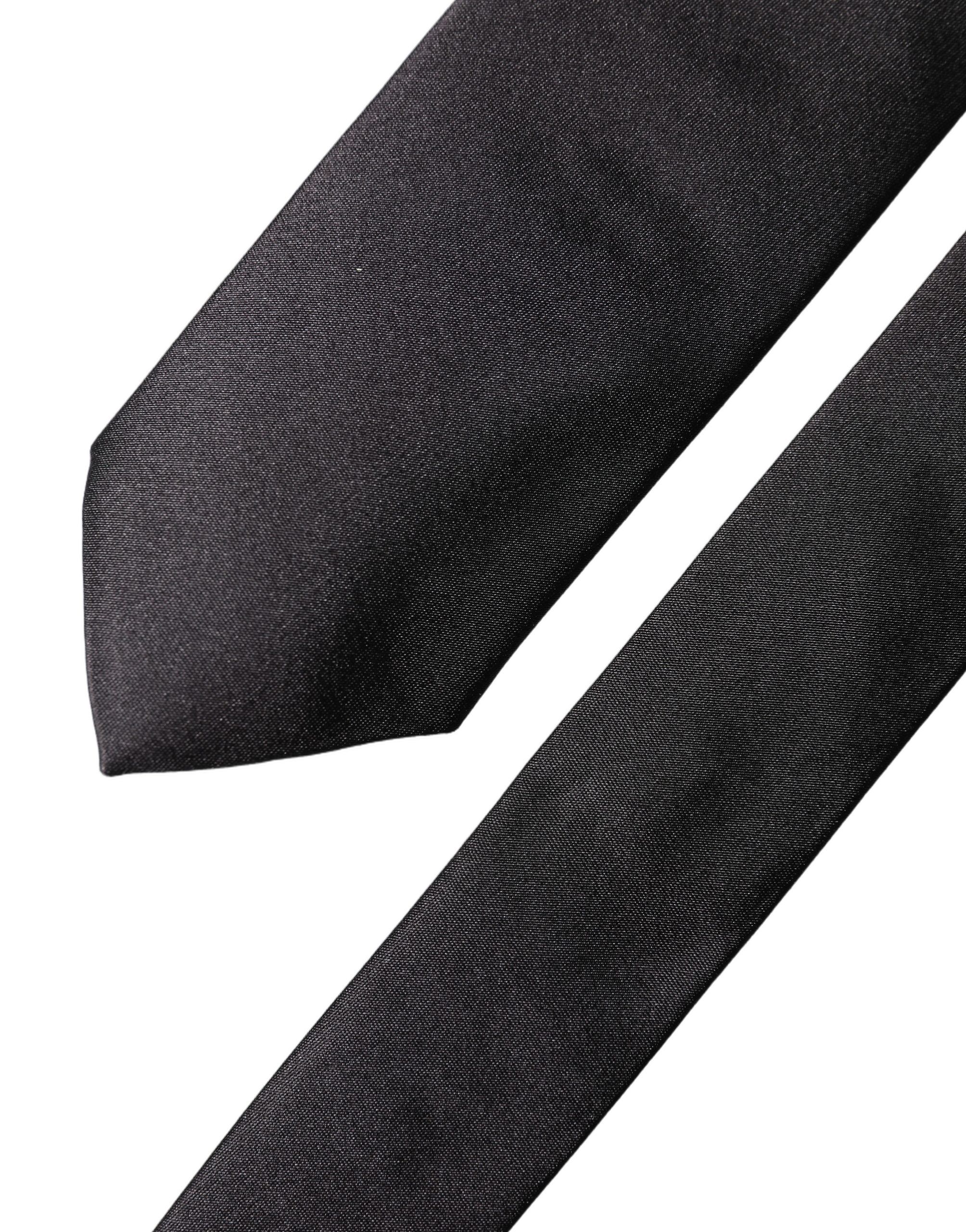 Solid 100% Silk Adjustable Men Men'sd NeckMen's Men's Tie - Dolce & Gabbana - Modalova