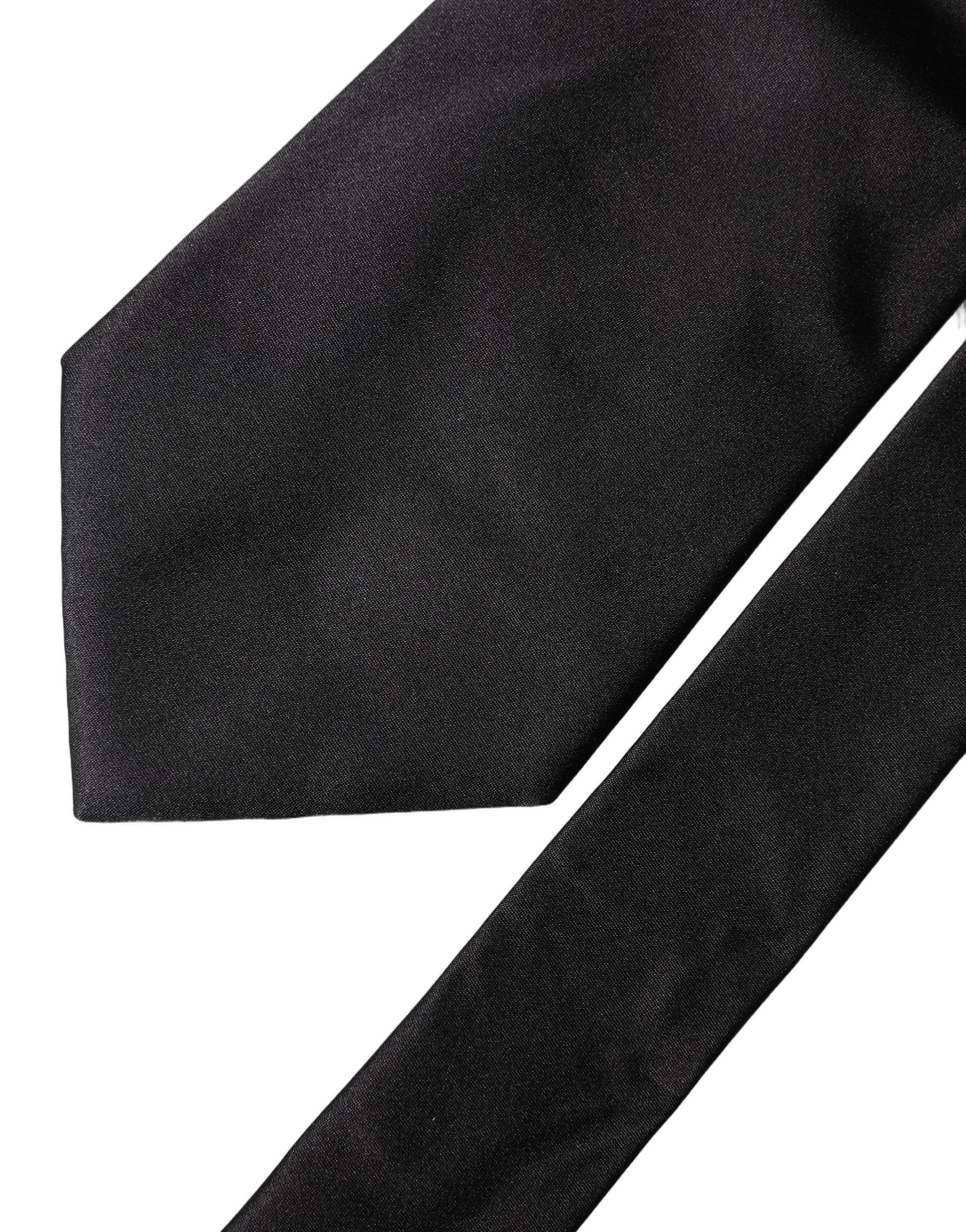 Solid Satin Silk Adjustable Women NeckWomen's Women's Tie - Dolce & Gabbana - Modalova