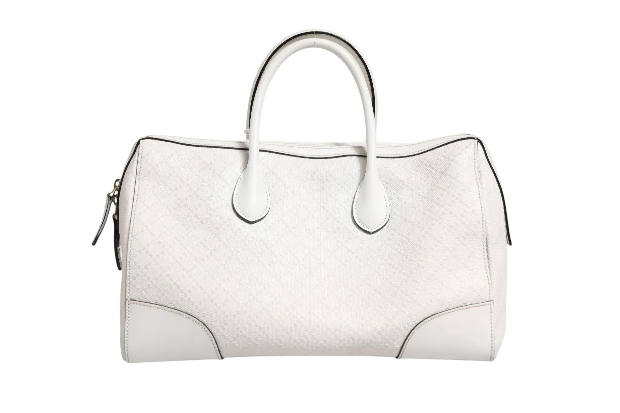 Medium Diamante Leather Boston Women's Bag (Pre-Owned) - Gucci - Modalova