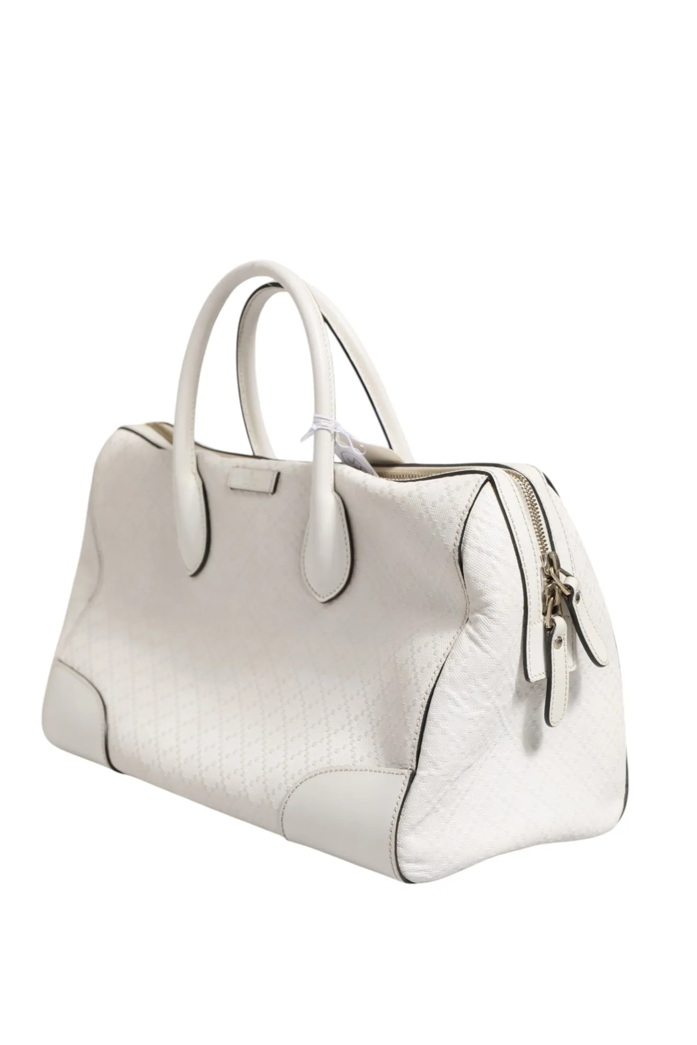 Medium Diamante Leather Boston Women's Bag (Pre-Owned) - Gucci - Modalova