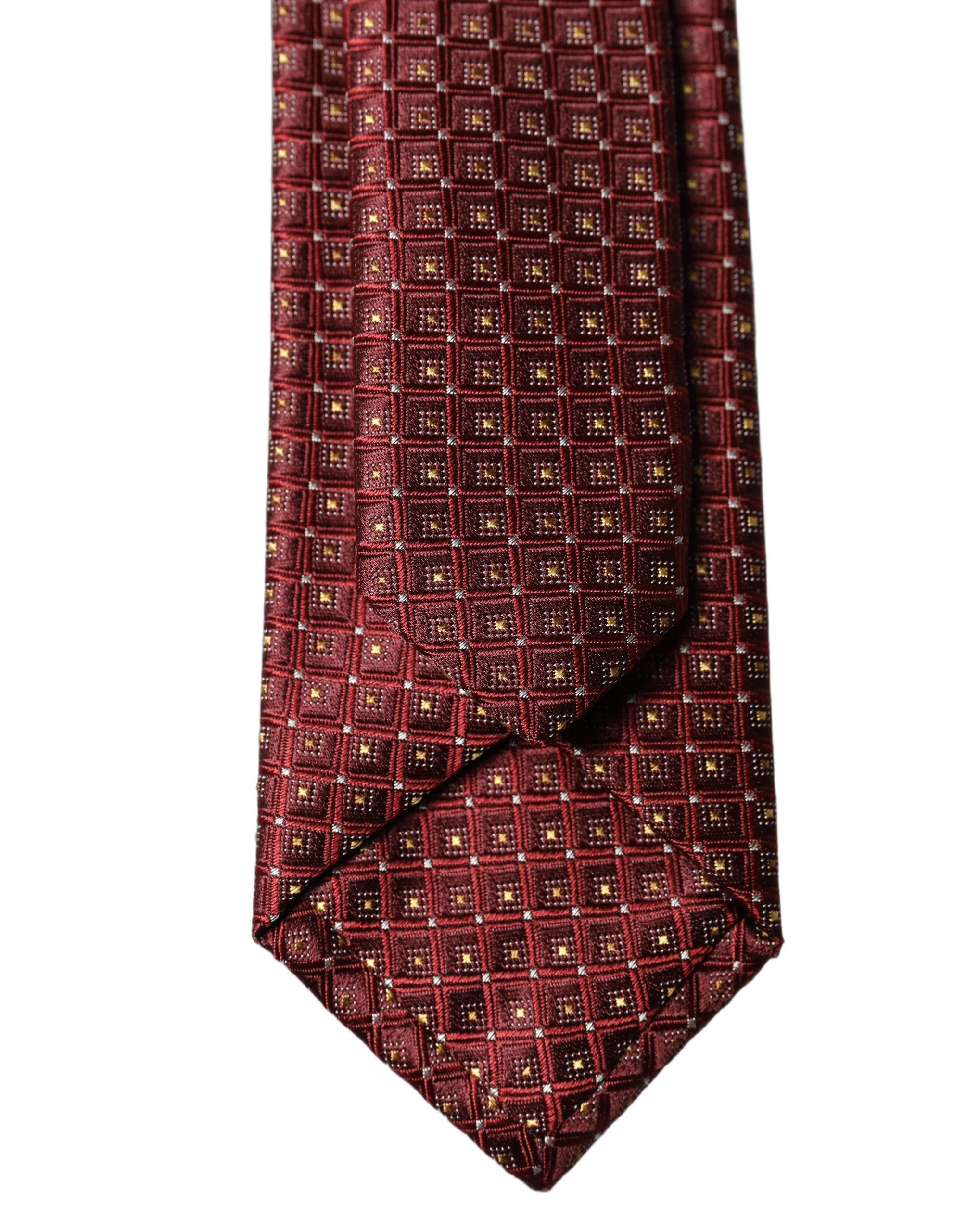 Geometric Silk Adjustable Men Men'sd NeckMen's Men's Tie - Dolce & Gabbana - Modalova