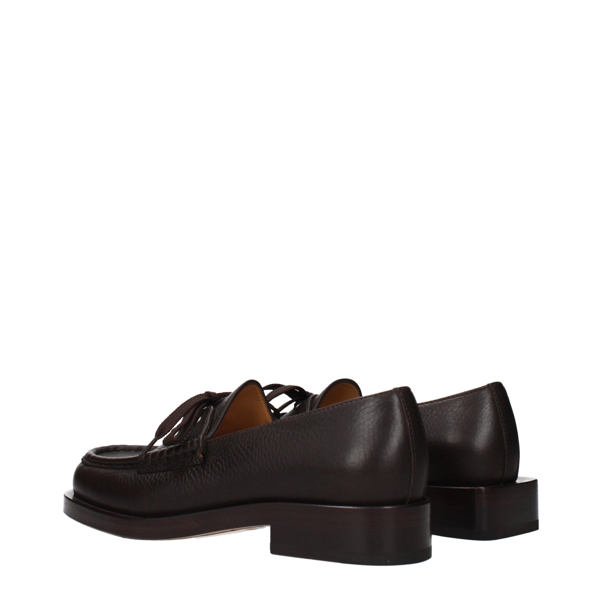 Leather Slip-On Men's Loafers - Jacquemus - Modalova
