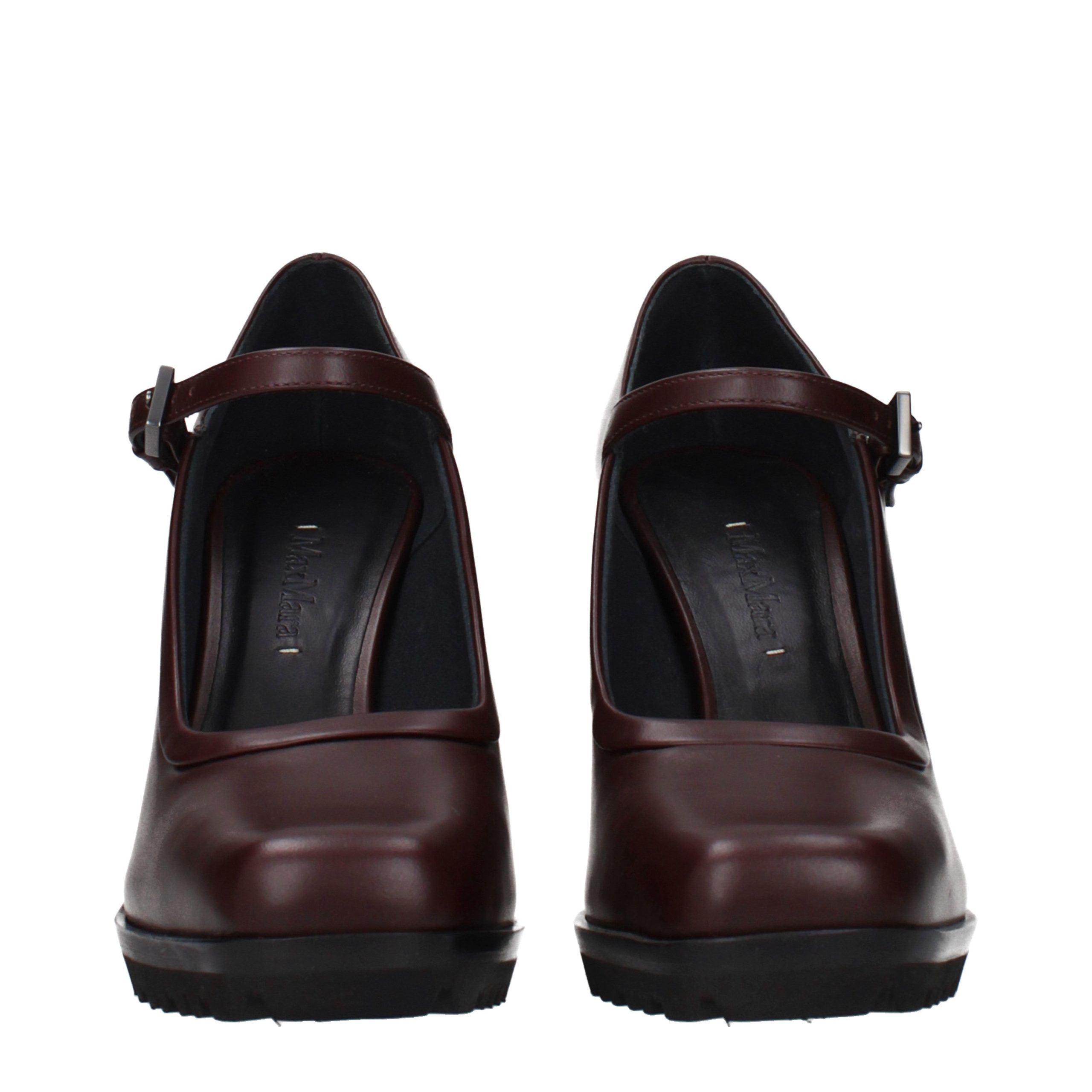 Leather High Heel Women's Pumps - Max Mara - Modalova