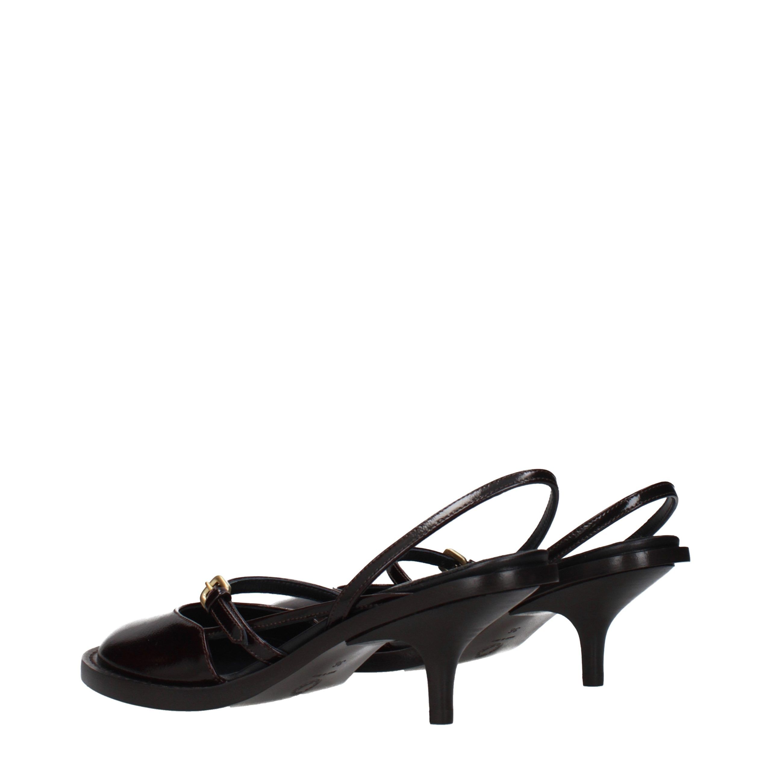 Leather Platform Women's Sandals - Dries Van Noten - Modalova