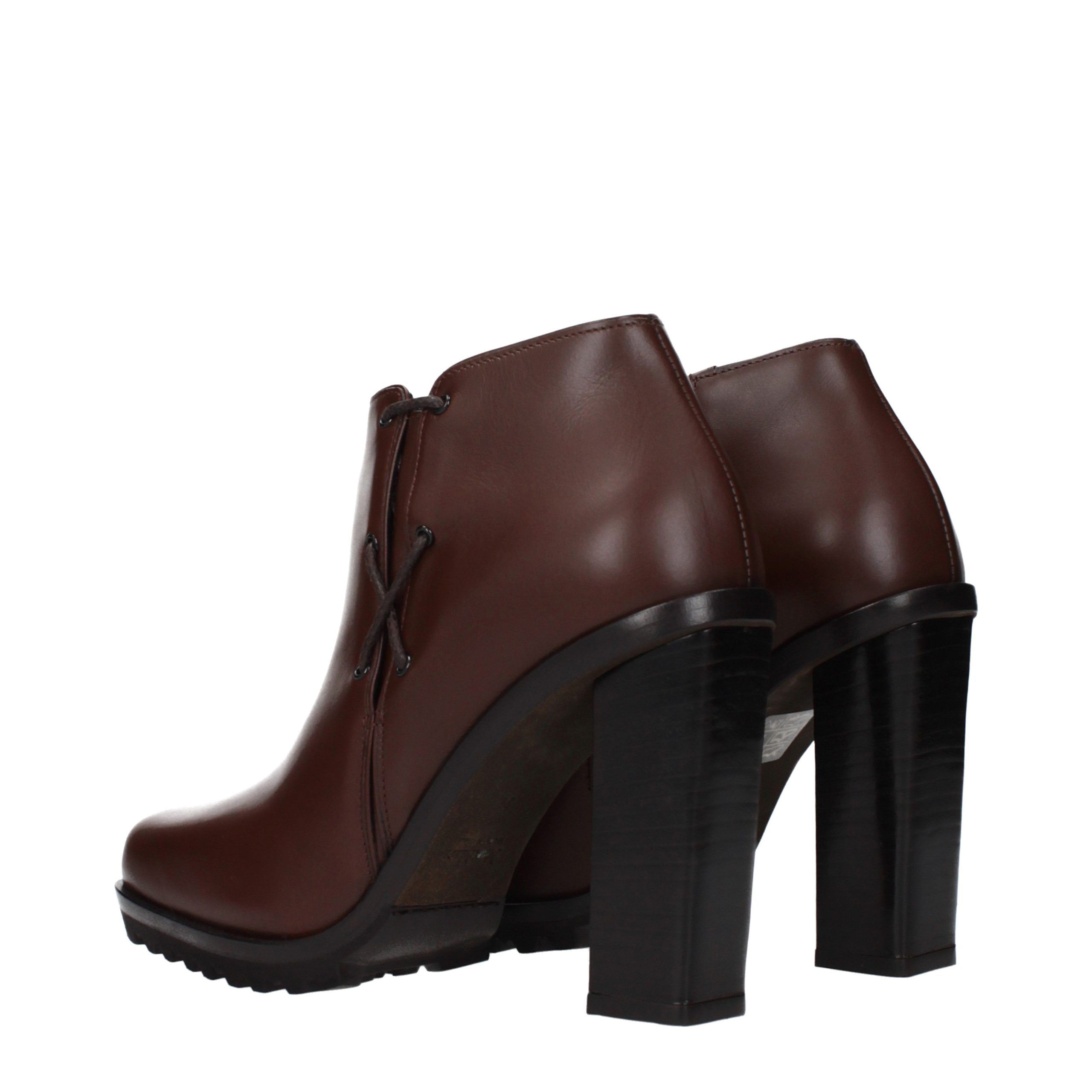 Leather Ankle Women's Boots - Max Mara - Modalova