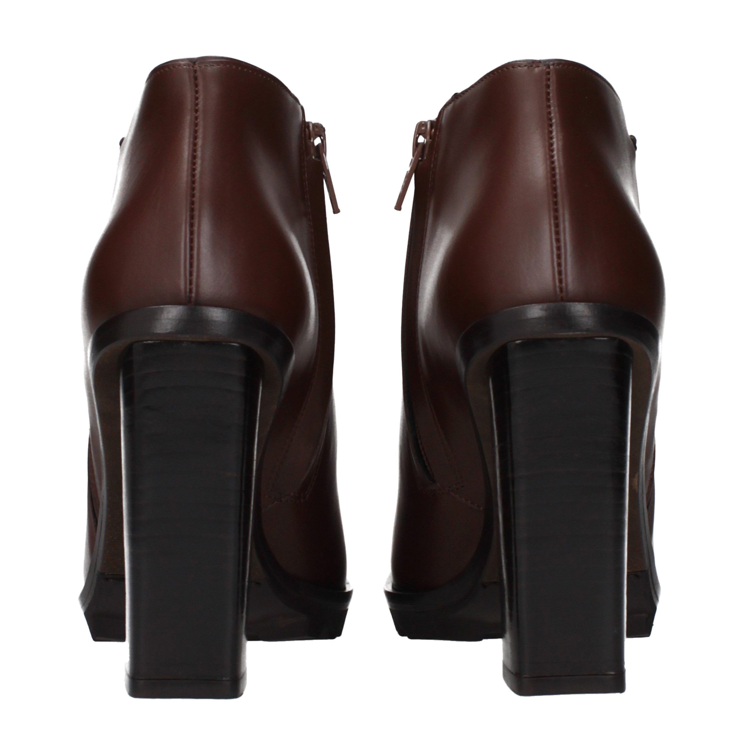 Leather Ankle Women's Boots - Max Mara - Modalova
