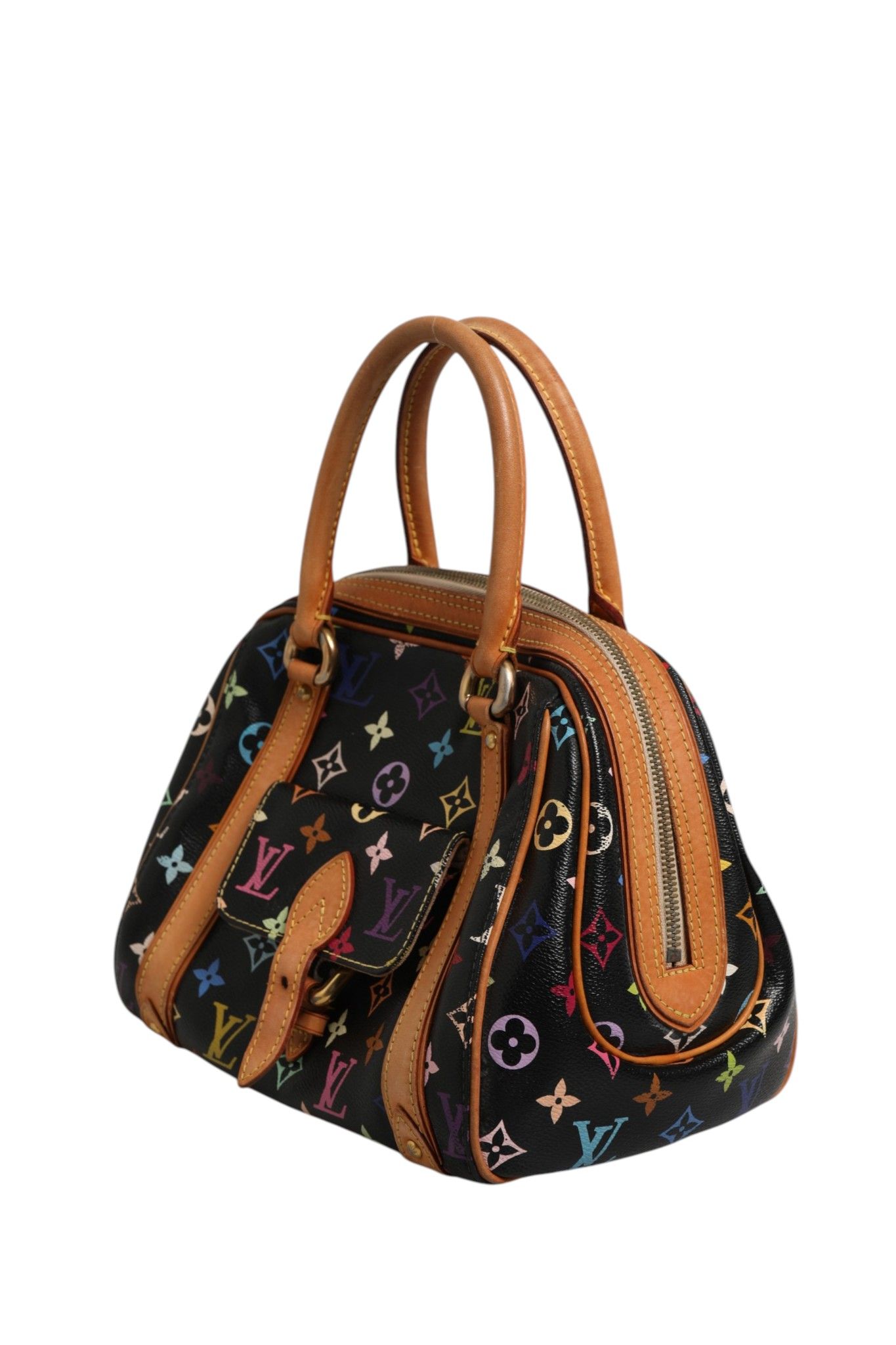 Monogram Multicolor Canvas Priscilla Women's Handbag (Pre-Owned) - Louis Vuitton - Modalova