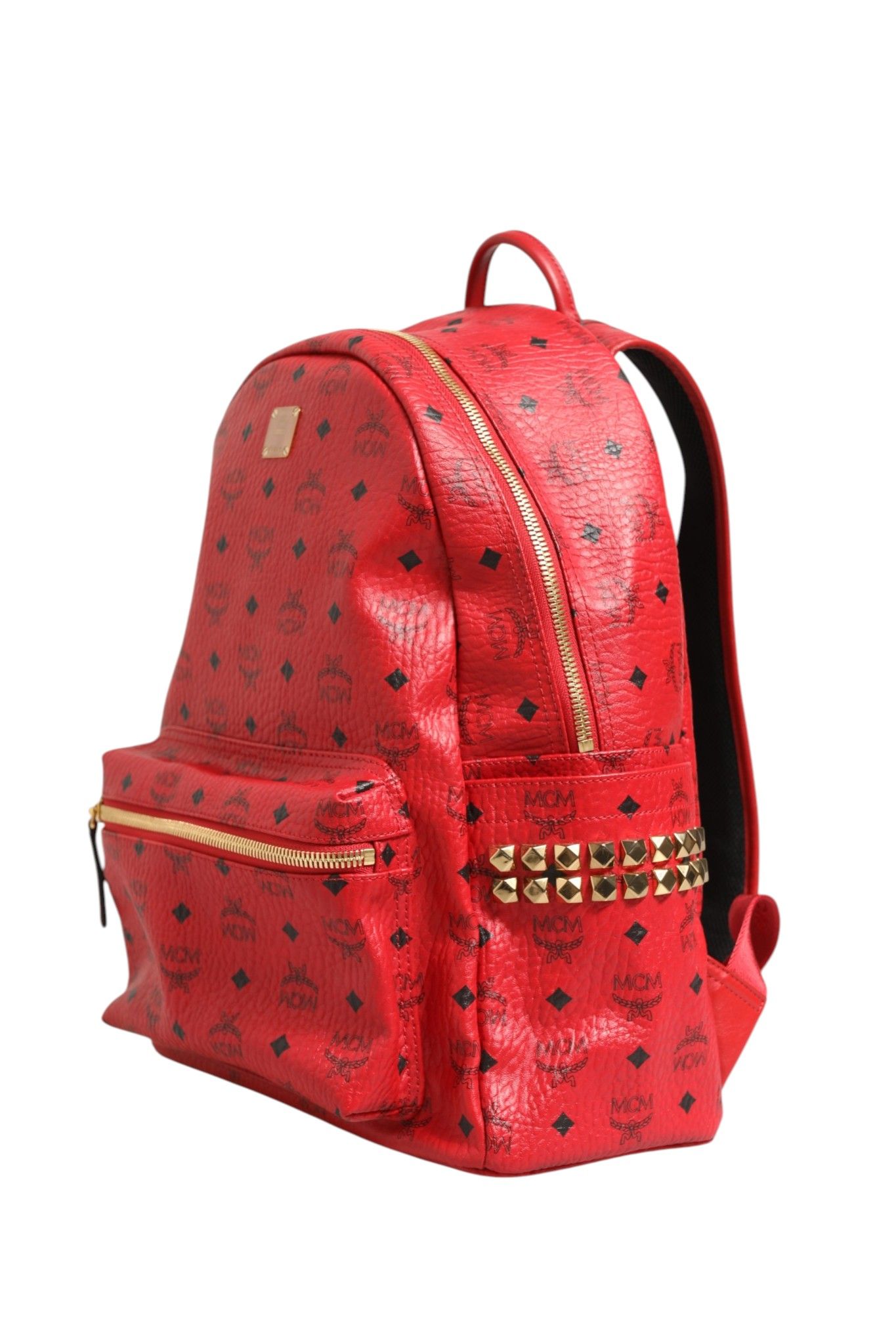 Medium Stark Studded Visetos Backpack - Women's (Pre-Owned) - MCM - Modalova