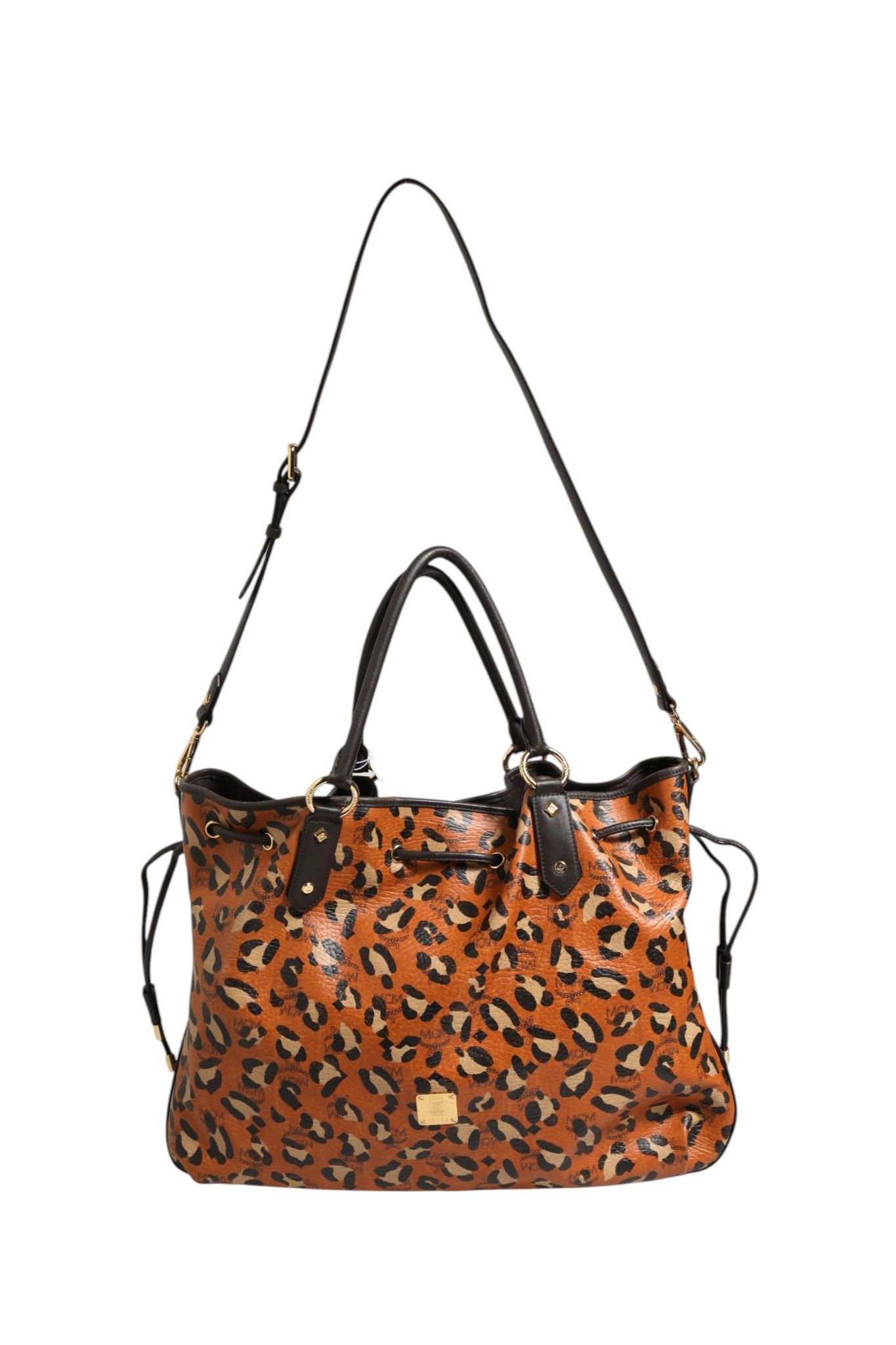 Visetos Leopard Aren Medium Shopper Women's Tote (Pre-Owned) - MCM - Modalova