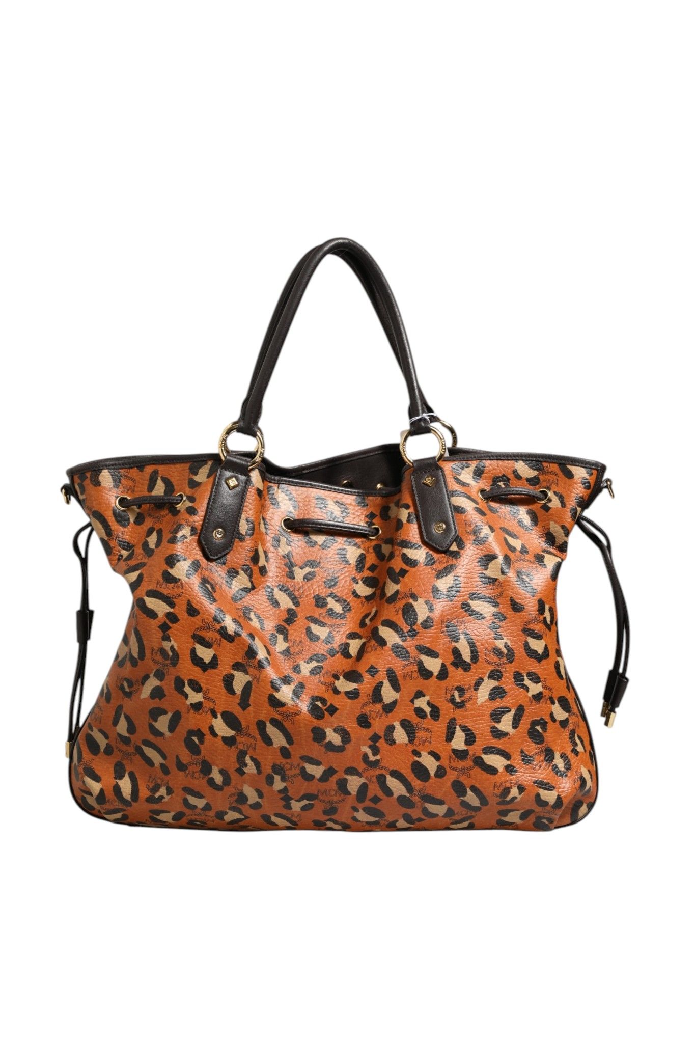 Visetos Leopard Aren Medium Shopper Women's Tote (Pre-Owned) - MCM - Modalova