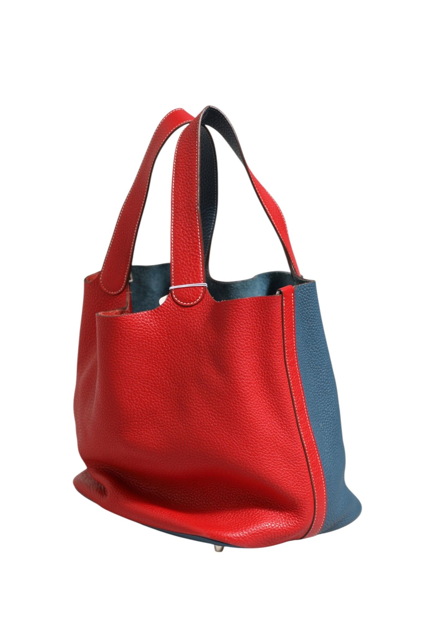 Picotin Lock 22 Bicolor Women's Clemence (Pre-Owned) - Hermès - Modalova