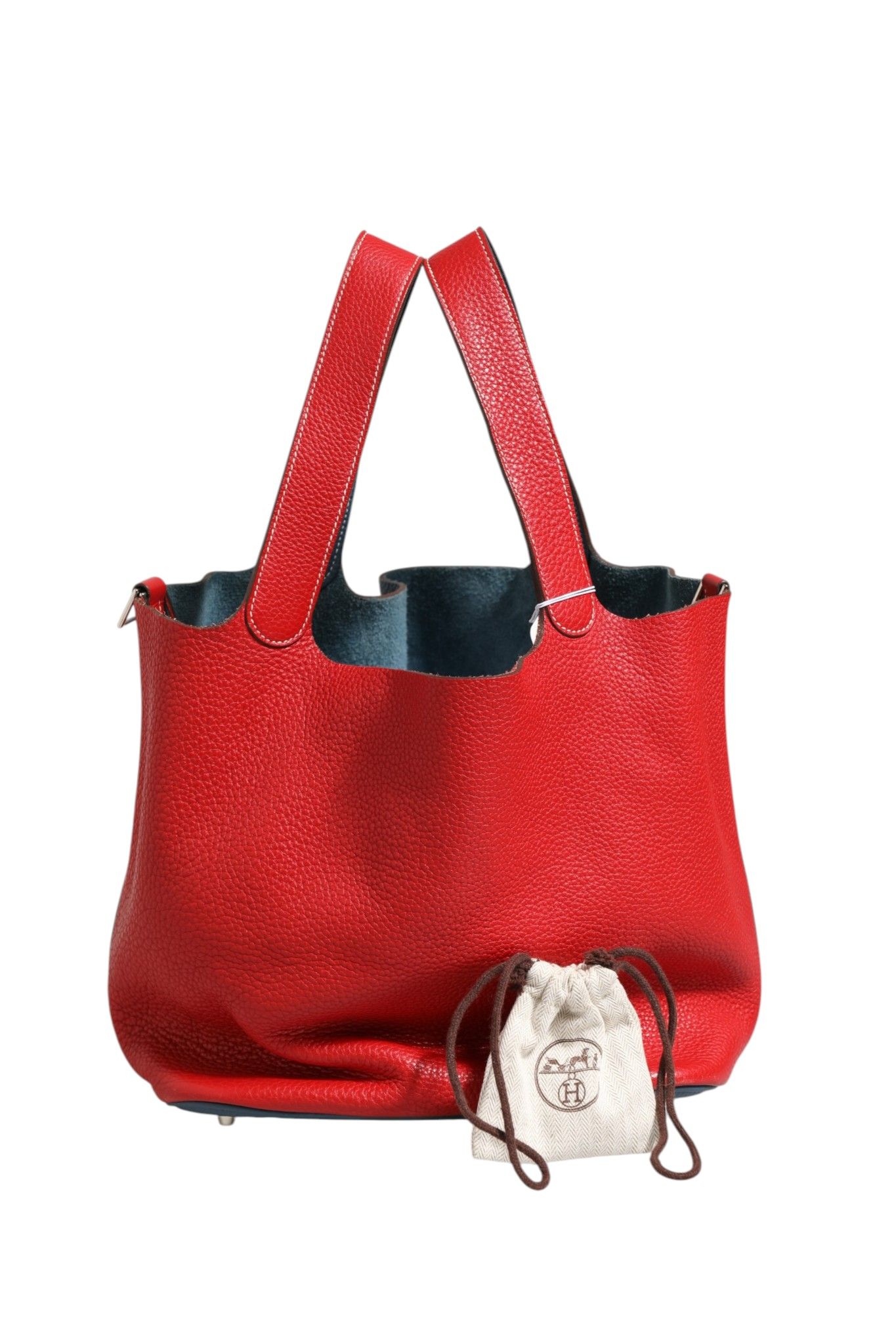 Picotin Lock 22 Bicolor Women's Clemence (Pre-Owned) - Hermès - Modalova
