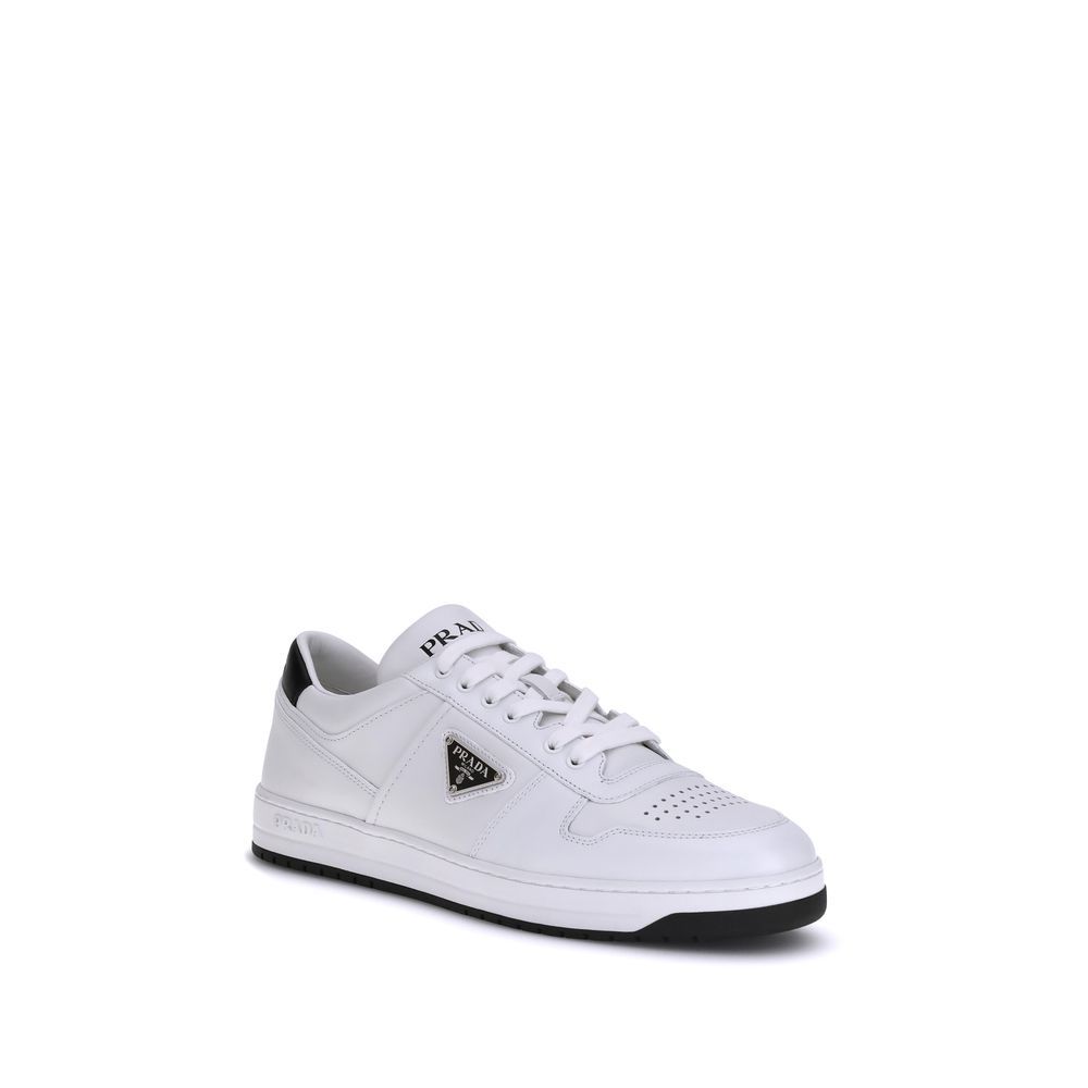 Calf Leather Bos Taurus Low Top Men's Sneakers - Prada - Modalova