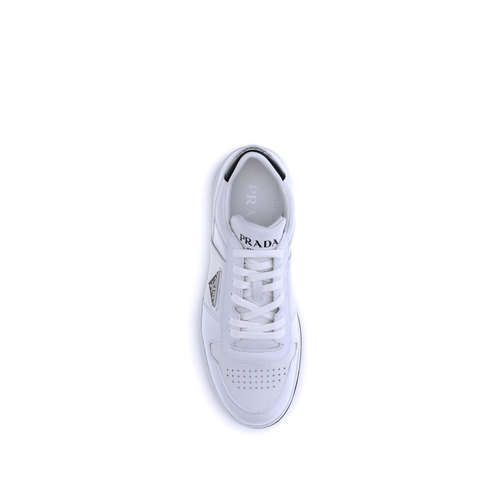 Calf Leather Bos Taurus Low Top Men's Sneakers - Prada - Modalova