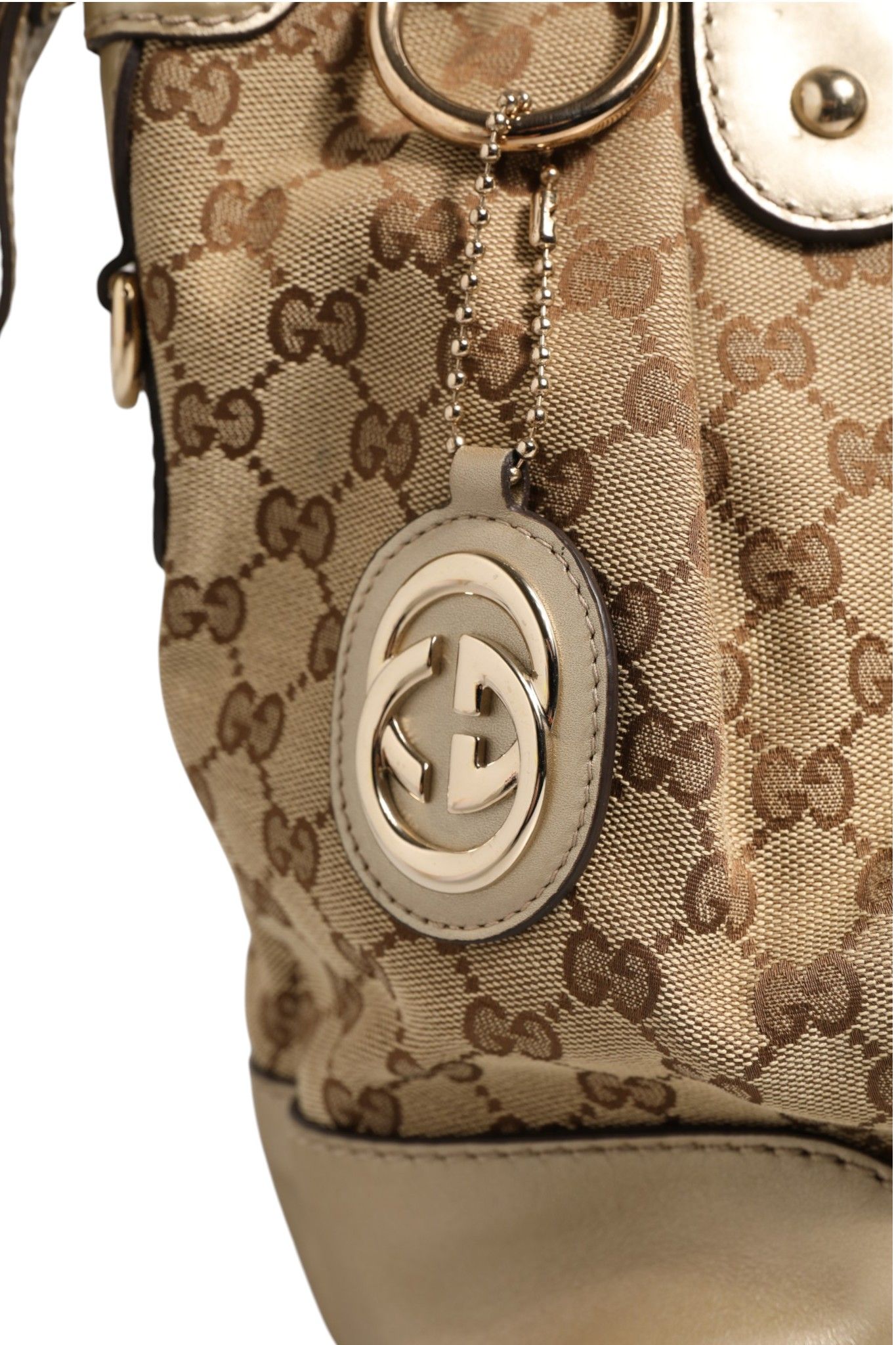 Canvas Sukey Women's Satchel (Pre-Owned) - Gucci - Modalova