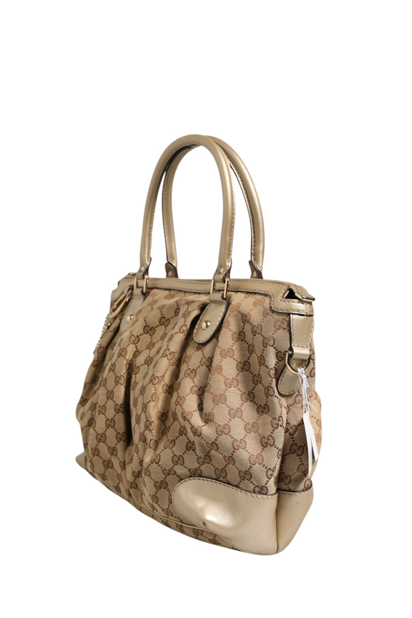 Canvas Sukey Women's Satchel (Pre-Owned) - Gucci - Modalova