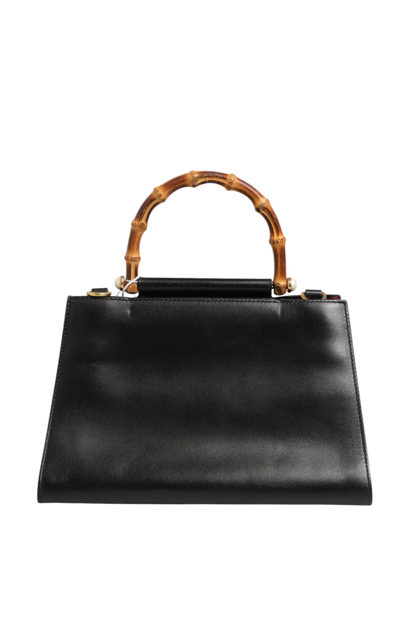 Nymphaea Bamboo Top Handle Leather Women's Bag (Pre-Owned) - Gucci - Modalova