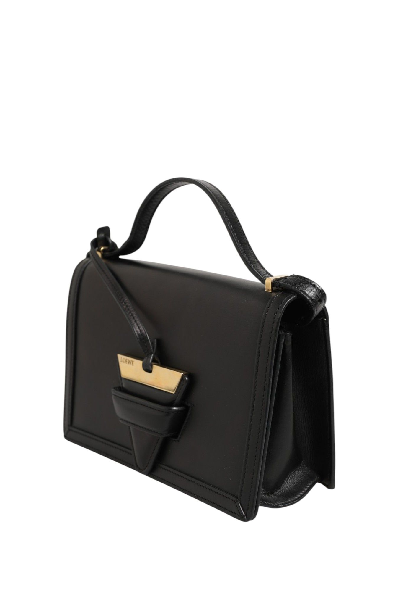 Barcelona Medium Leather Shoulder Women's Bag (Pre-Owned) - Loewe - Modalova