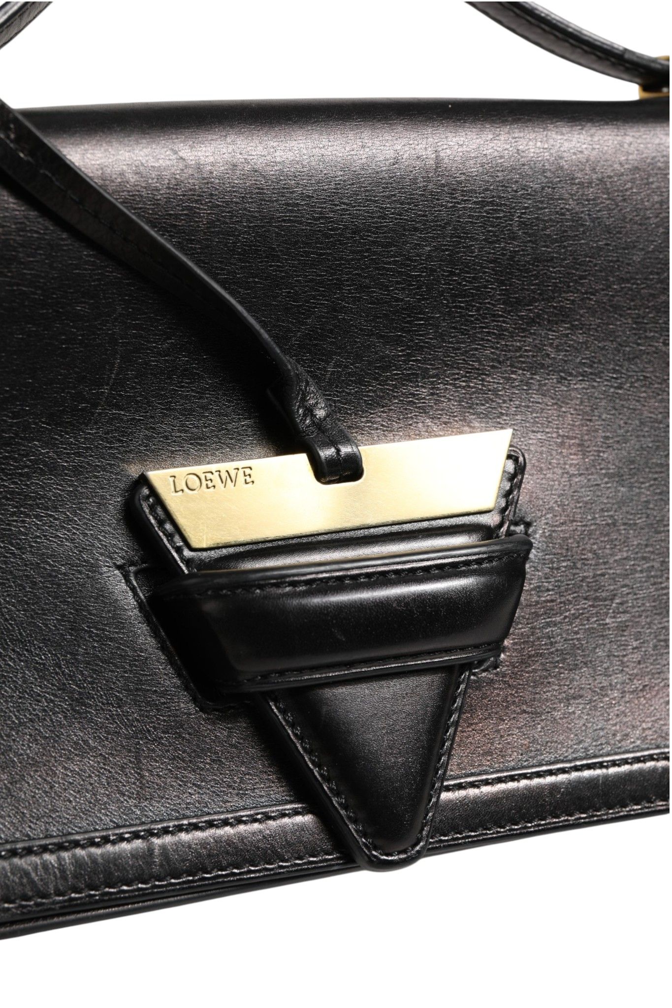 Barcelona Medium Leather Shoulder Women's Bag (Pre-Owned) - Loewe - Modalova