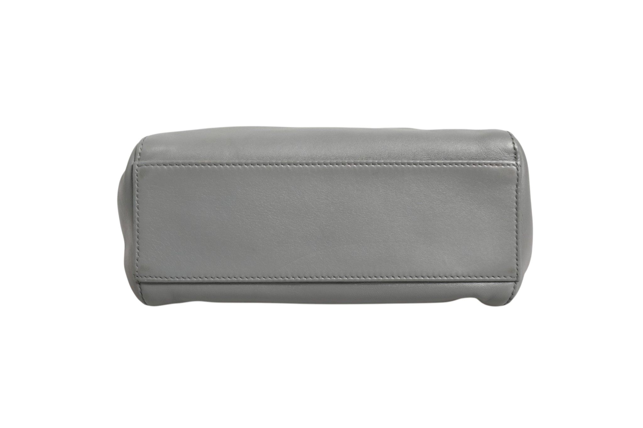 Mini Peekaboo Blue Women's Grey (Pre-Owned) - Fendi - Modalova