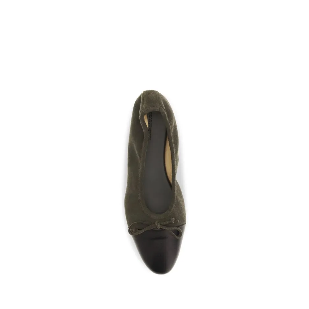 Calf Leather Bos Taurus Ballet Women's Flats - Dear Frances - Modalova