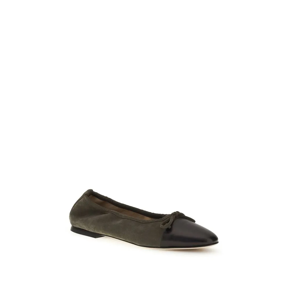 Calf Leather Bos Taurus Ballet Women's Flats - Dear Frances - Modalova