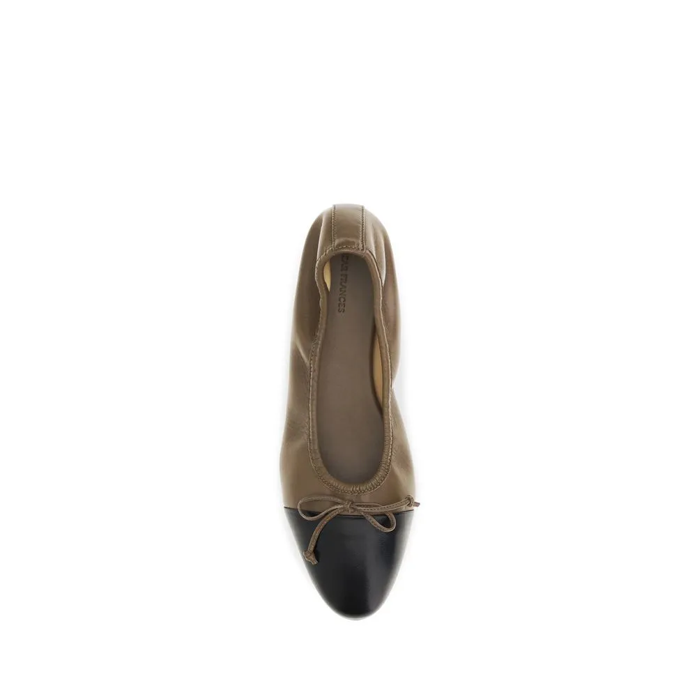 Calf Leather Bos Taurus Ballet Women's Flats - Dear Frances - Modalova