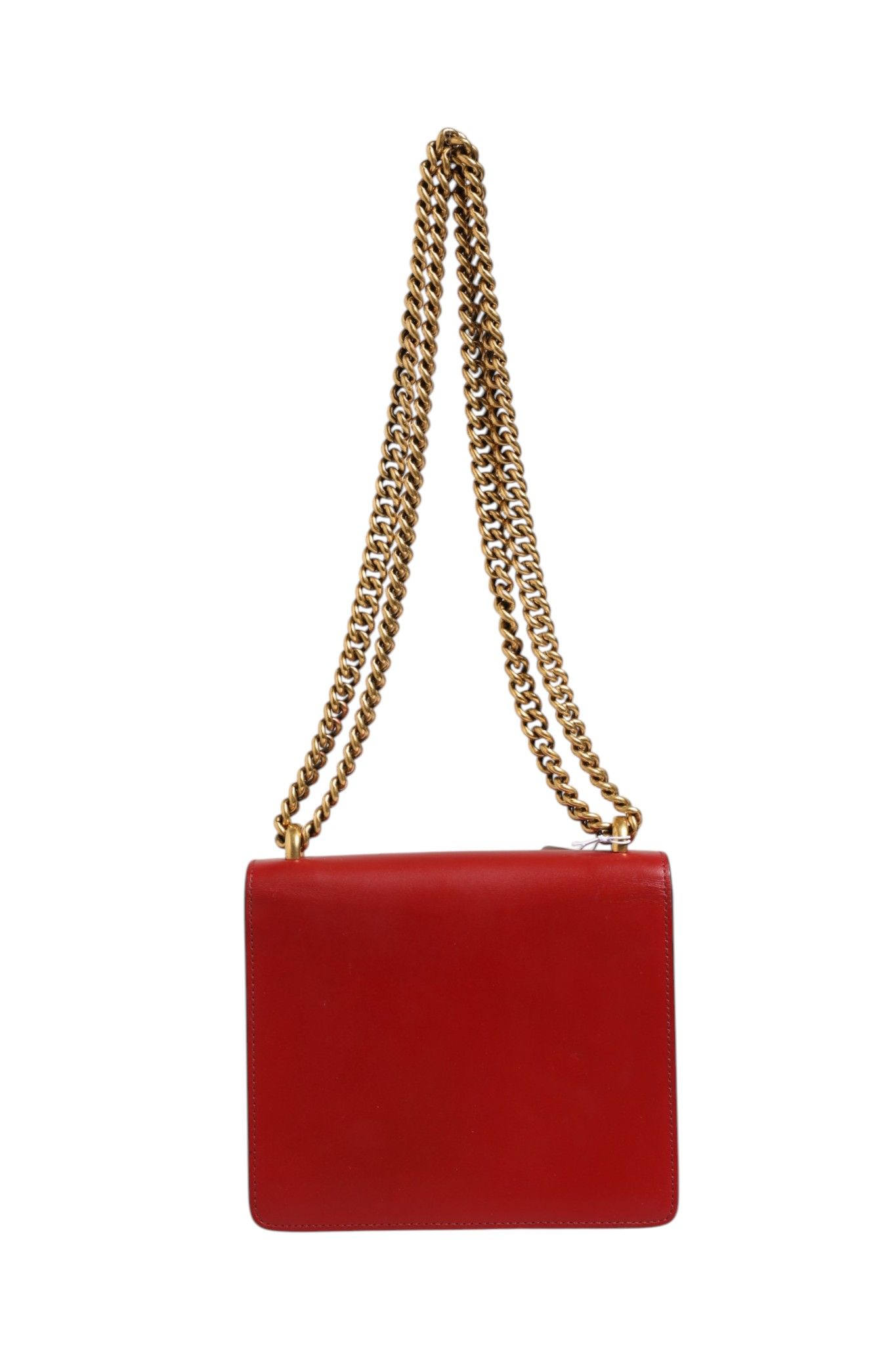 Marmont small shoulder bag in Rosso Ancora Women's leather (Pre-Owned) - Gucci - Modalova