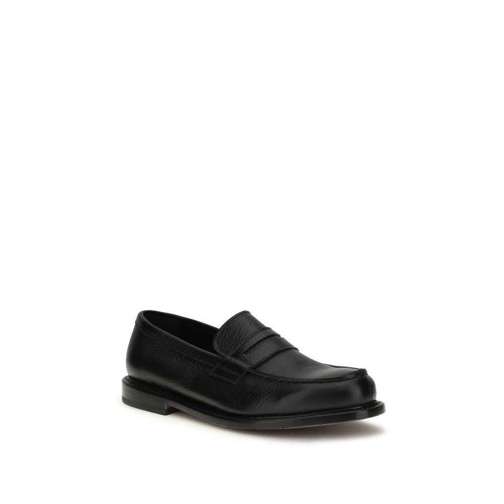 Calf Leather Bos Taurus Slip-On Men's Loafers - Premiata - Modalova