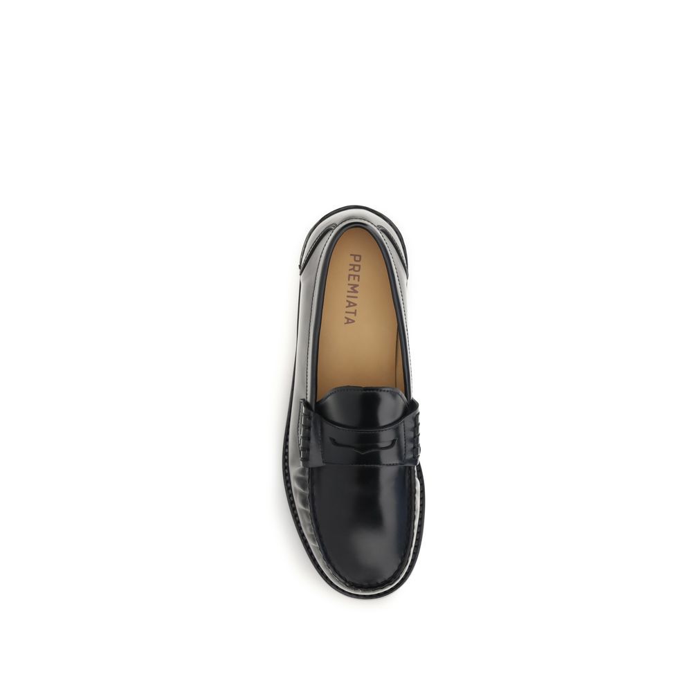 Calf Leather Bos Taurus Slip-On Men's Loafers - Premiata - Modalova