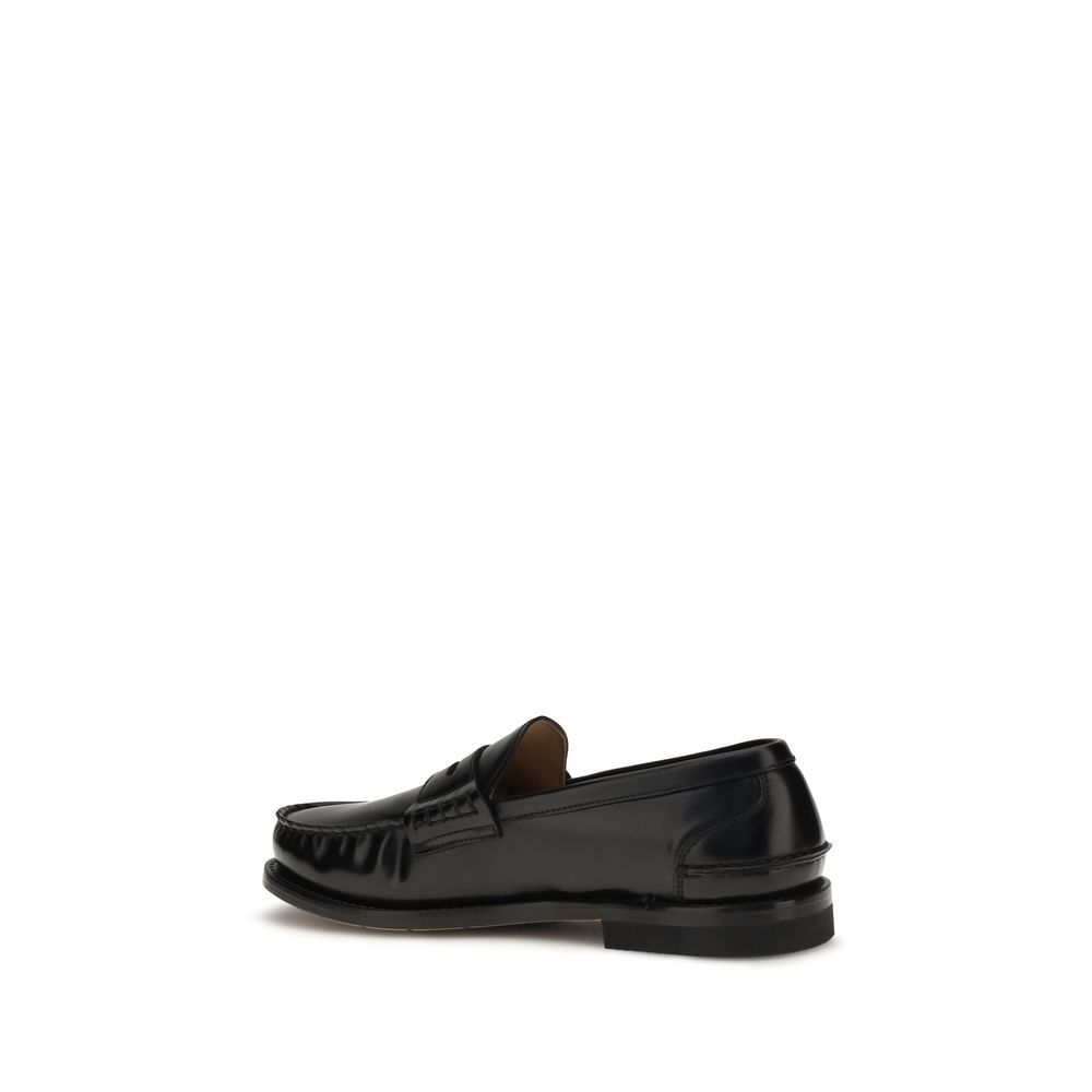 Calf Leather Bos Taurus Slip-On Men's Loafers - Premiata - Modalova