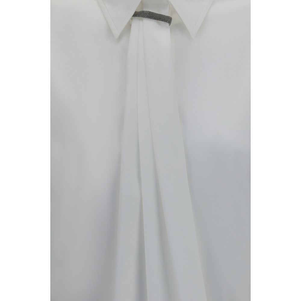 Cotton Dress Women's Shirt - Brunello Cucinelli - Modalova