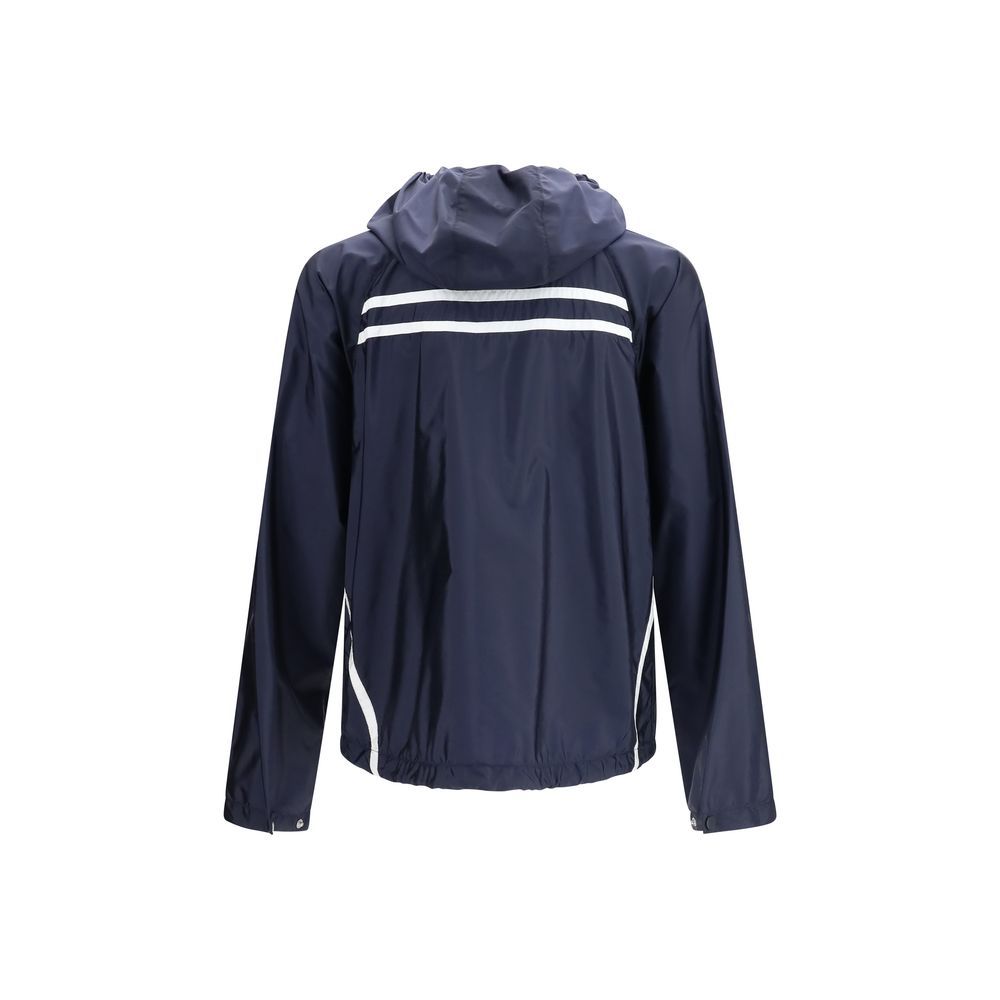 Prada Blue Nylon Shell Men's Jacket - Prada - Modalova