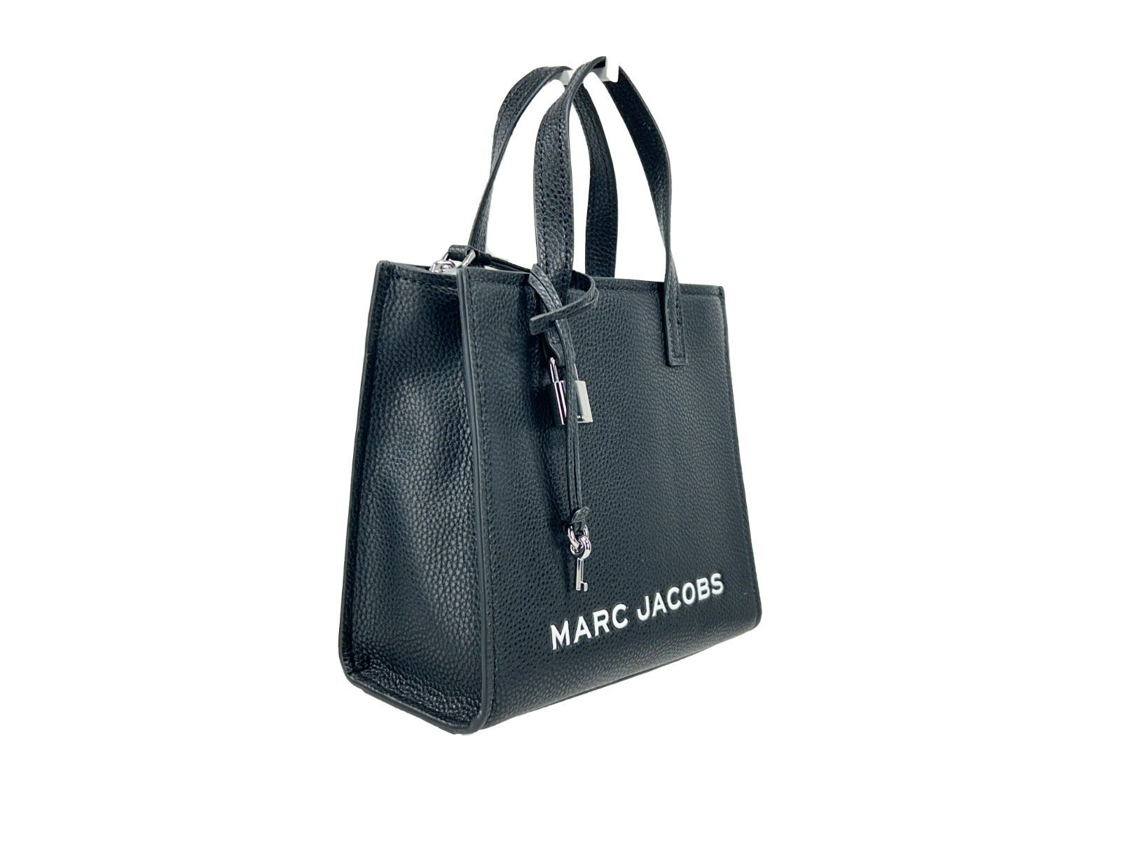 Mini Grind Black Leather Crossbody Women's Bag - Marc Jacobs - Modalova