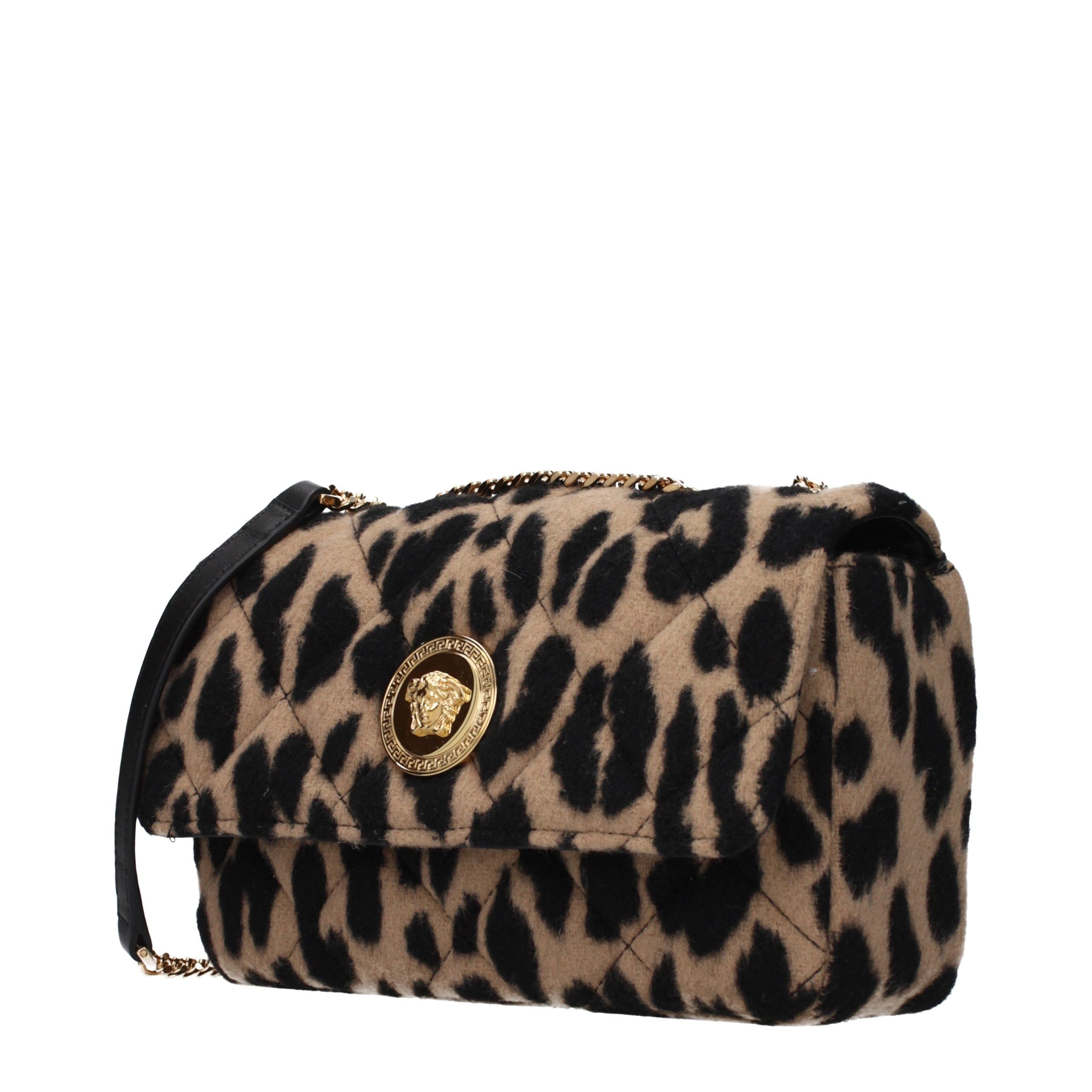 Wool Shoulder Women's Bag - Versace - Modalova