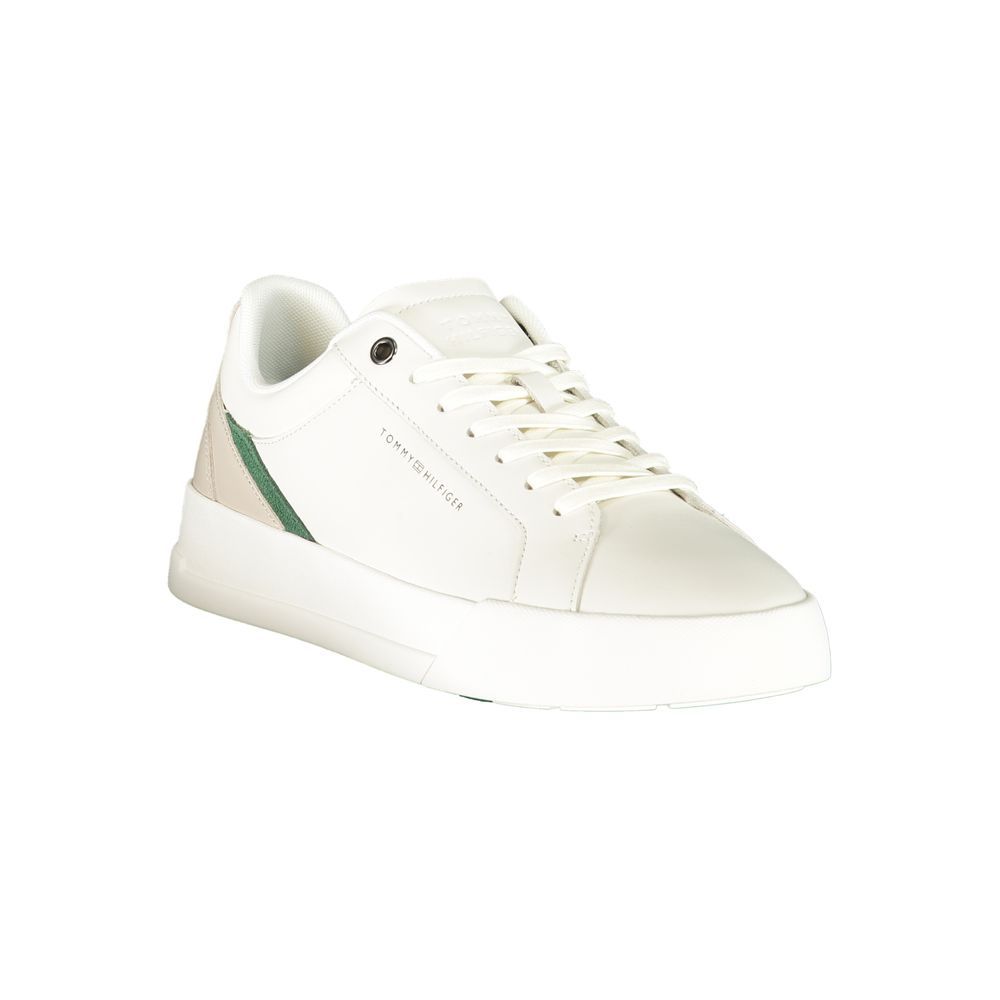 Bianco Polyurethane Uomo Men's Sneaker - Tommy Hilfiger - Modalova