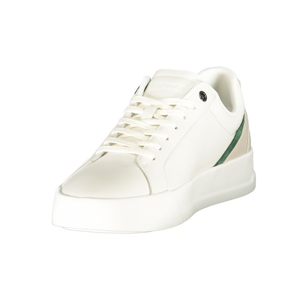 Bianco Polyurethane Uomo Men's Sneaker - Tommy Hilfiger - Modalova