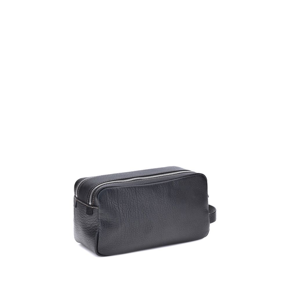 Calf Leather Bos Taurus Airpod Men's Holder - Brunello Cucinelli - Modalova