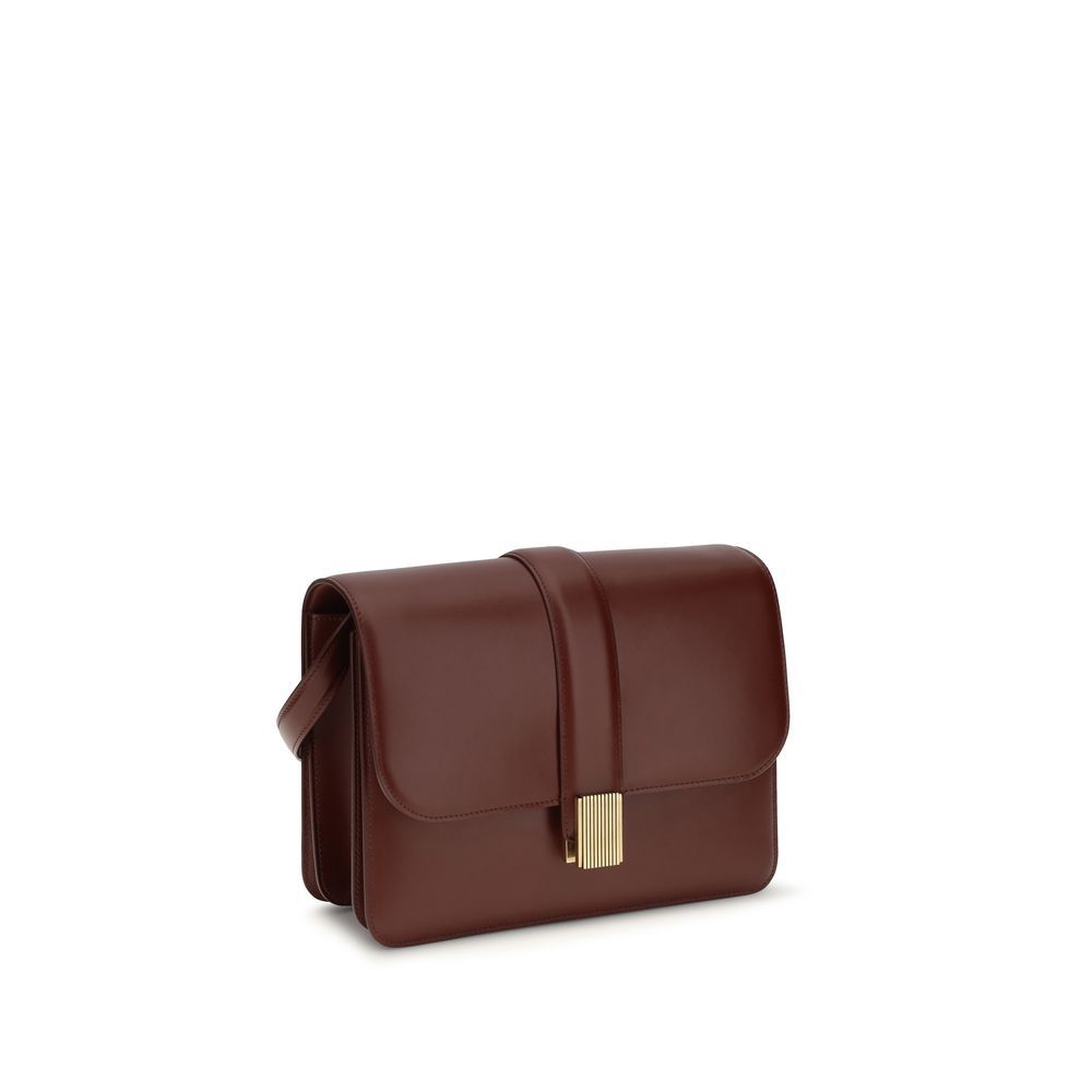 Calf Leather Bos Taurus Shoulder Women's Bag - Khaite - Modalova