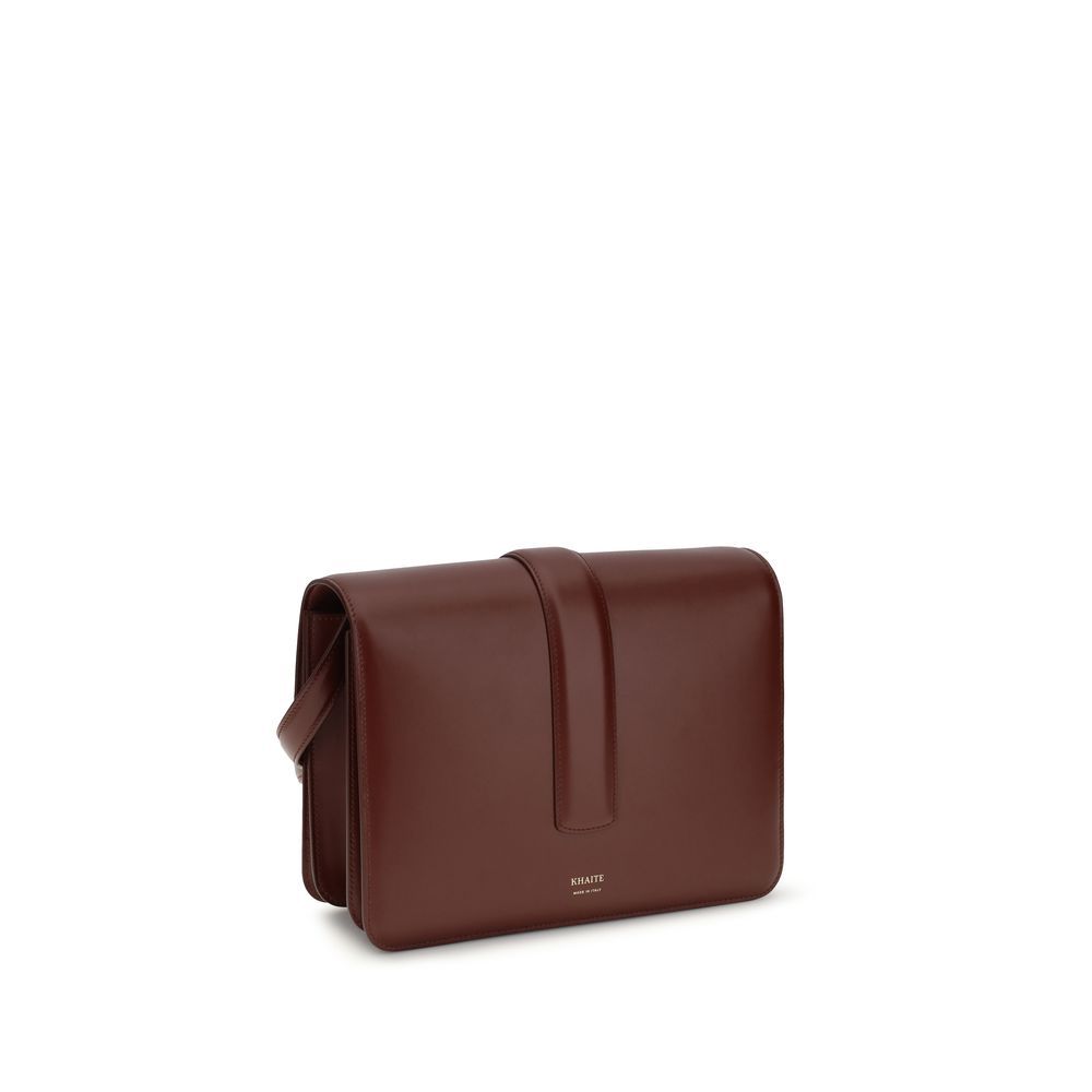 Calf Leather Bos Taurus Shoulder Women's Bag - Khaite - Modalova