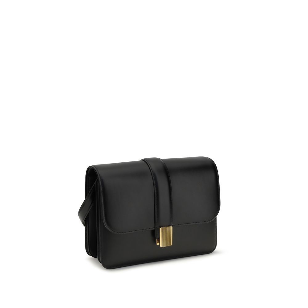 Calf Leather Bos Taurus Shoulder Women's Bag - Khaite - Modalova