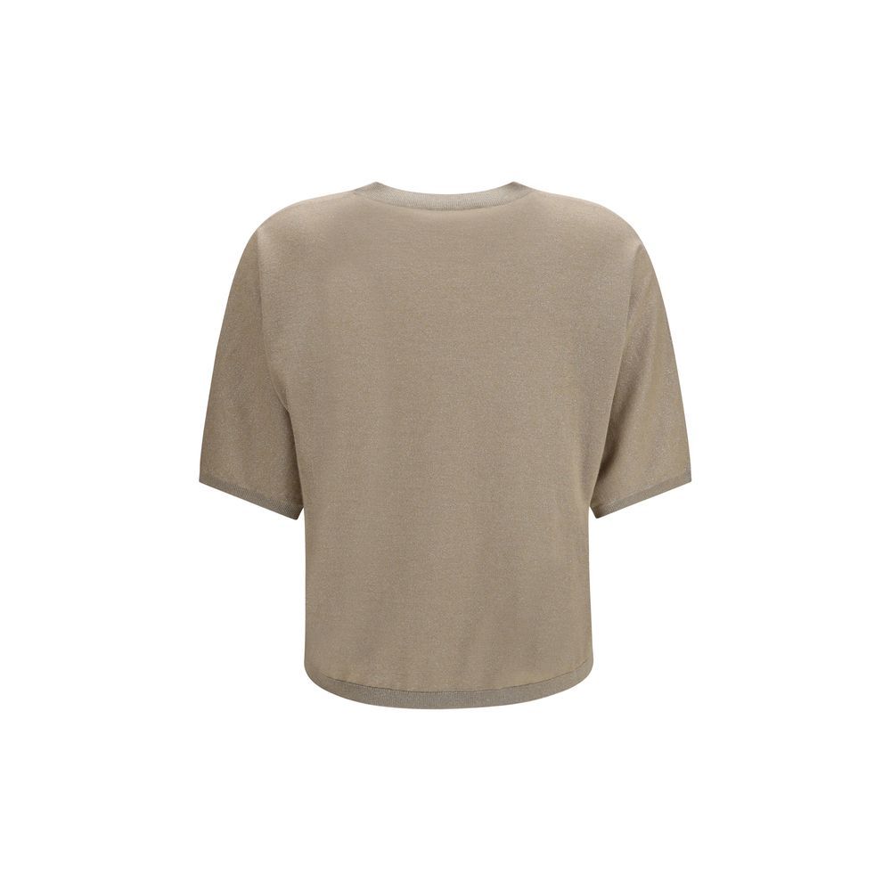 Cashmere Women's T-Shirt - Brunello Cucinelli - Modalova