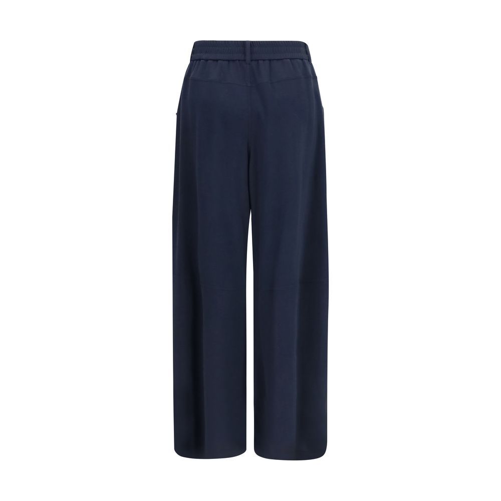 Cotton Casual Women's Pants - Brunello Cucinelli - Modalova