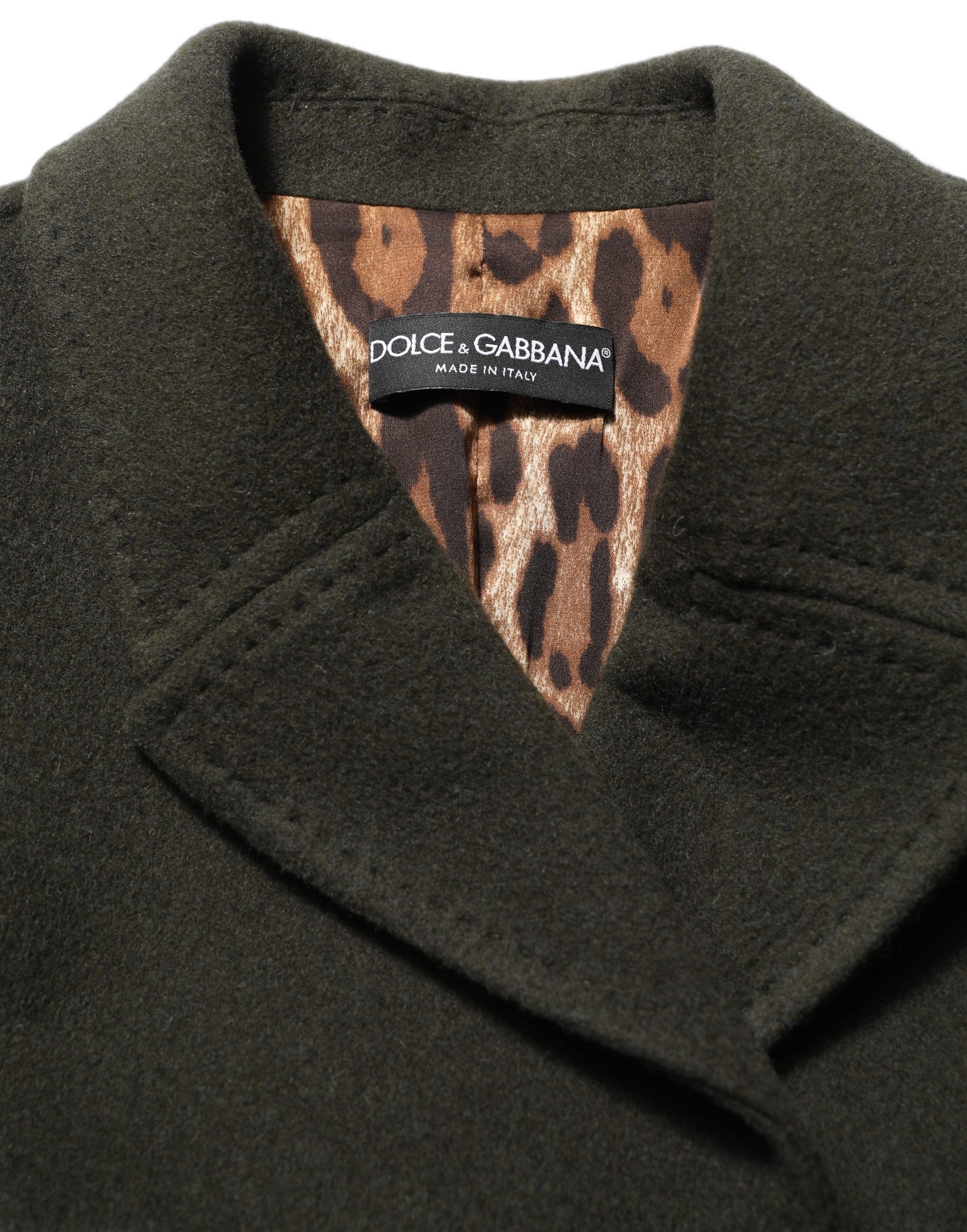 Double Breasted Peacoat Women's Jacket - Dolce & Gabbana - Modalova