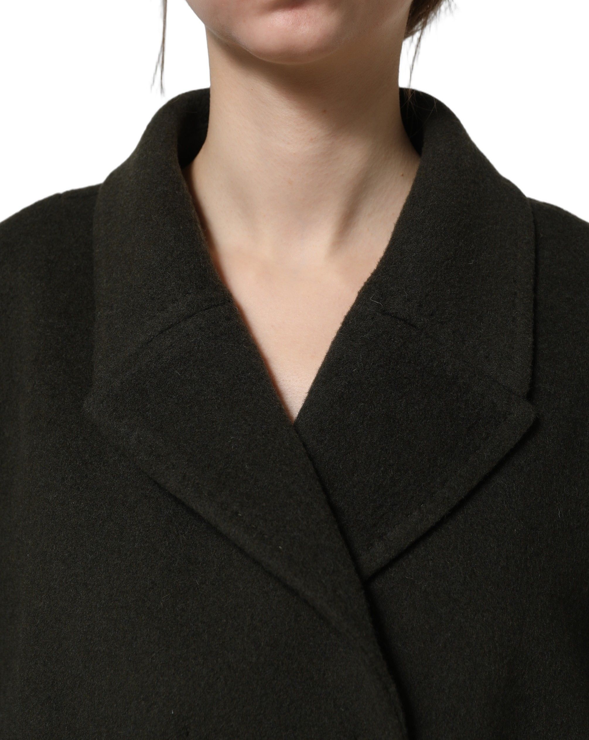 Double Breasted Peacoat Women's Jacket - Dolce & Gabbana - Modalova