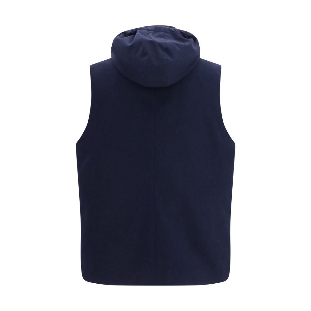 Wool Oves Aries Sleeveless Men's Jacket - Brunello Cucinelli - Modalova